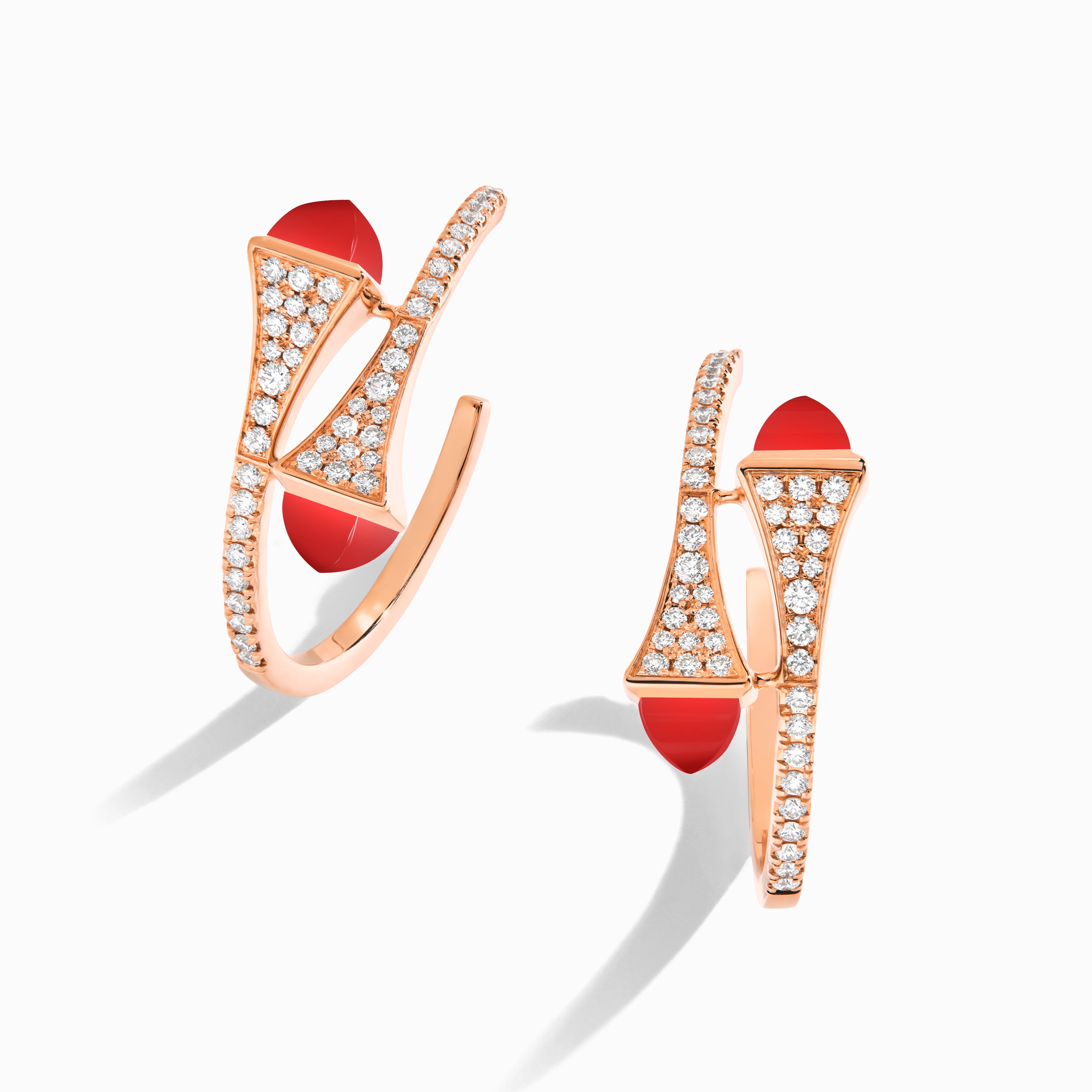 Cleo Diamond Small Hoop Earrings — фото 74