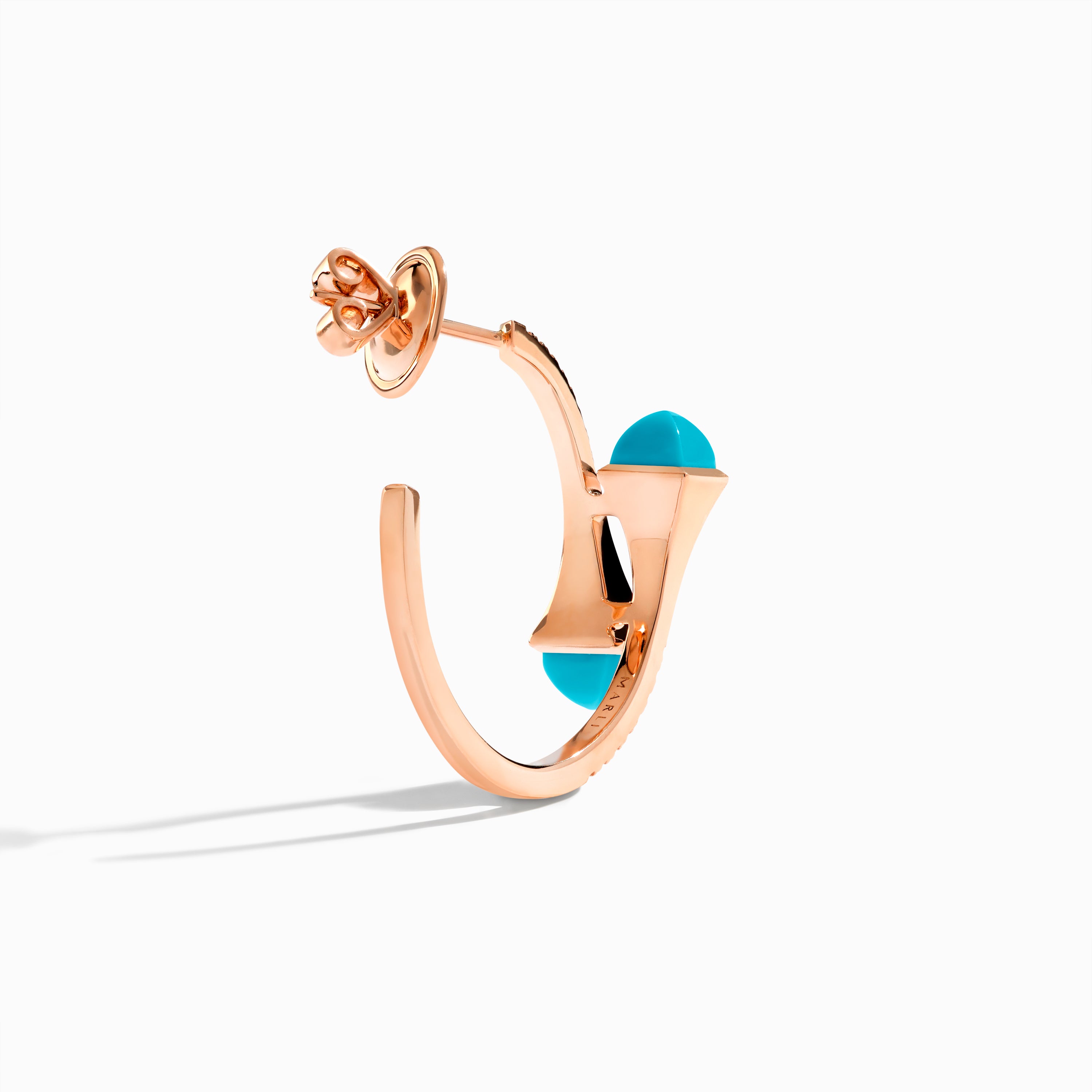 Cleo Diamond Small Hoop Earrings — фото 79