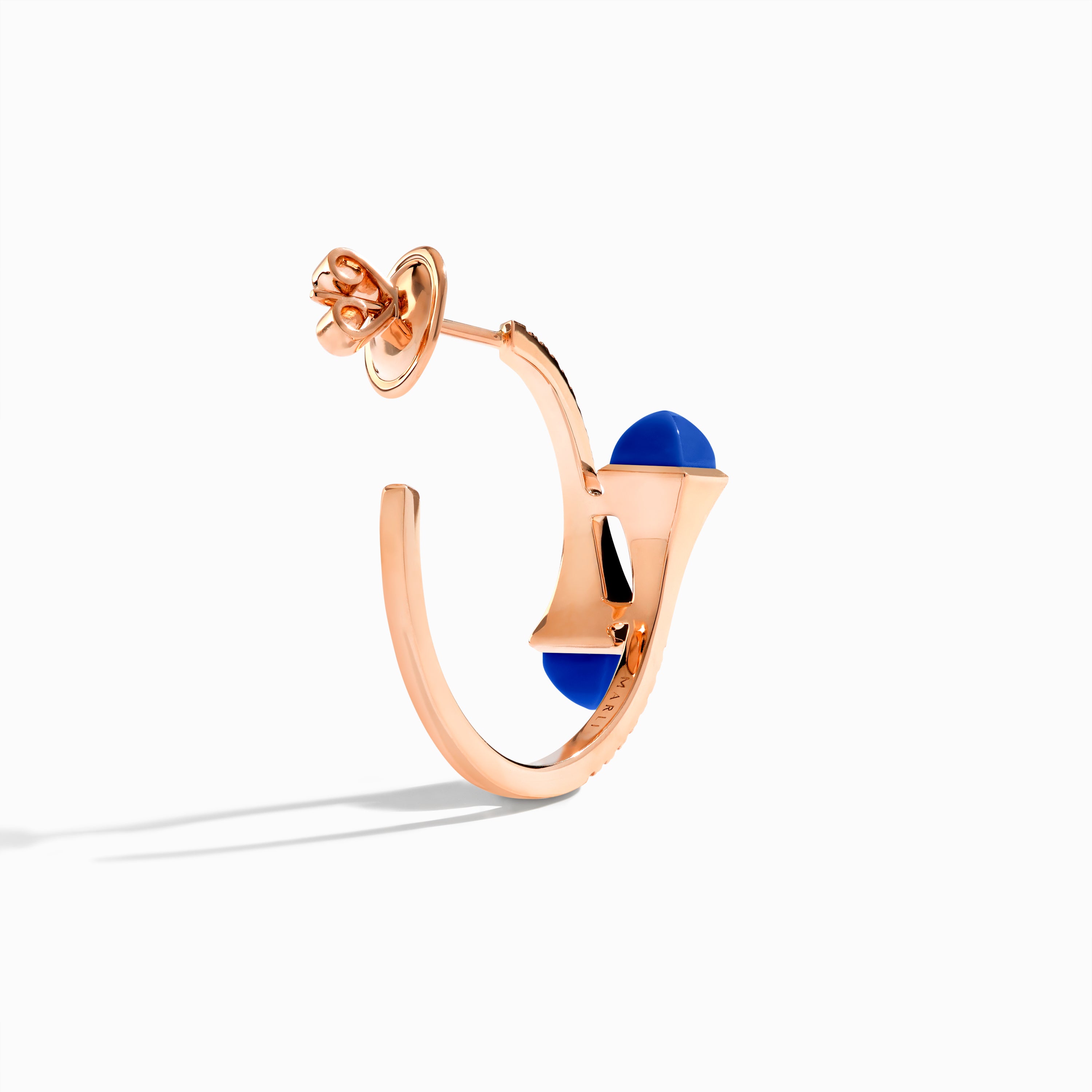 Cleo Diamond Small Hoop Earrings — фото 76