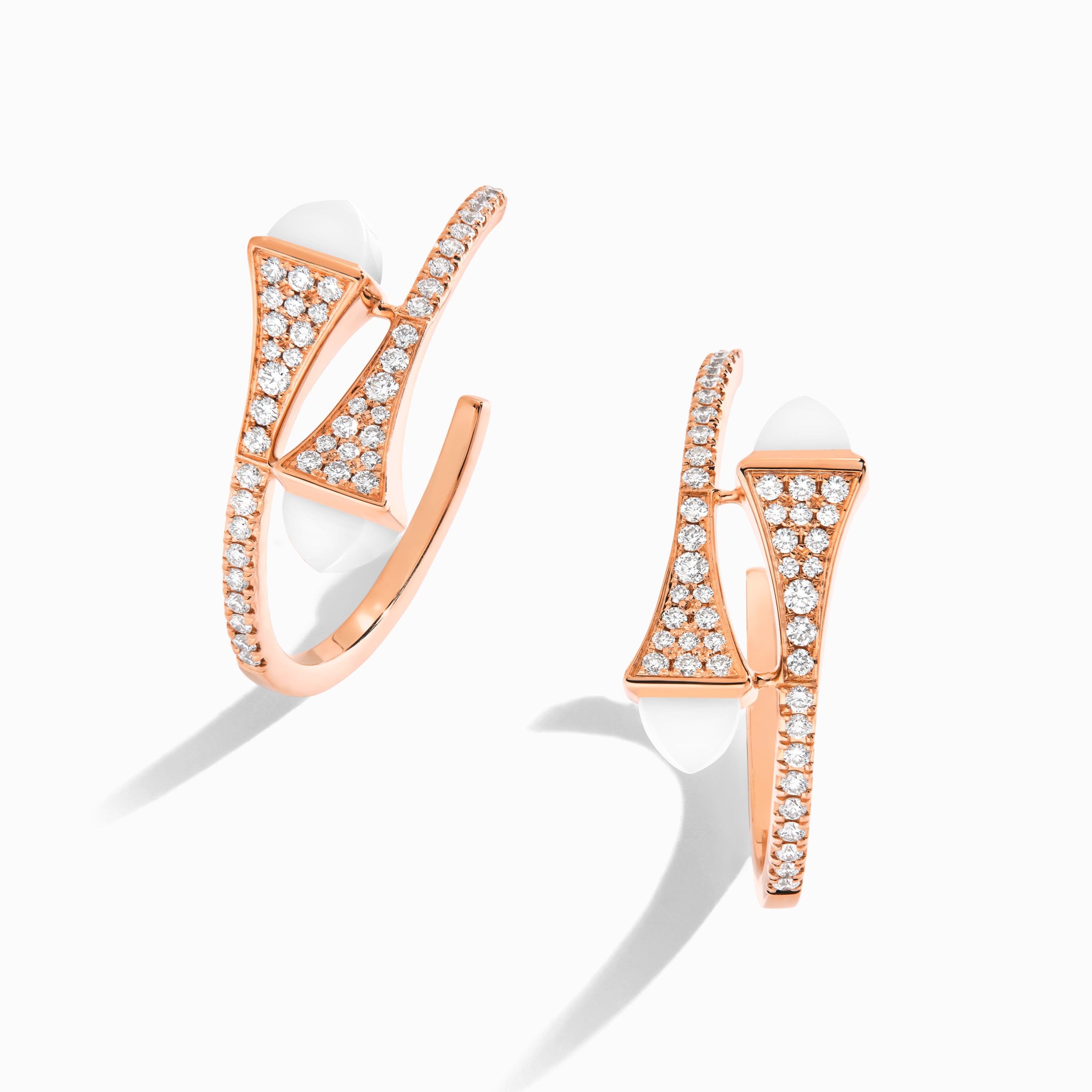 Cleo Diamond Small Hoop Earrings — фото 107