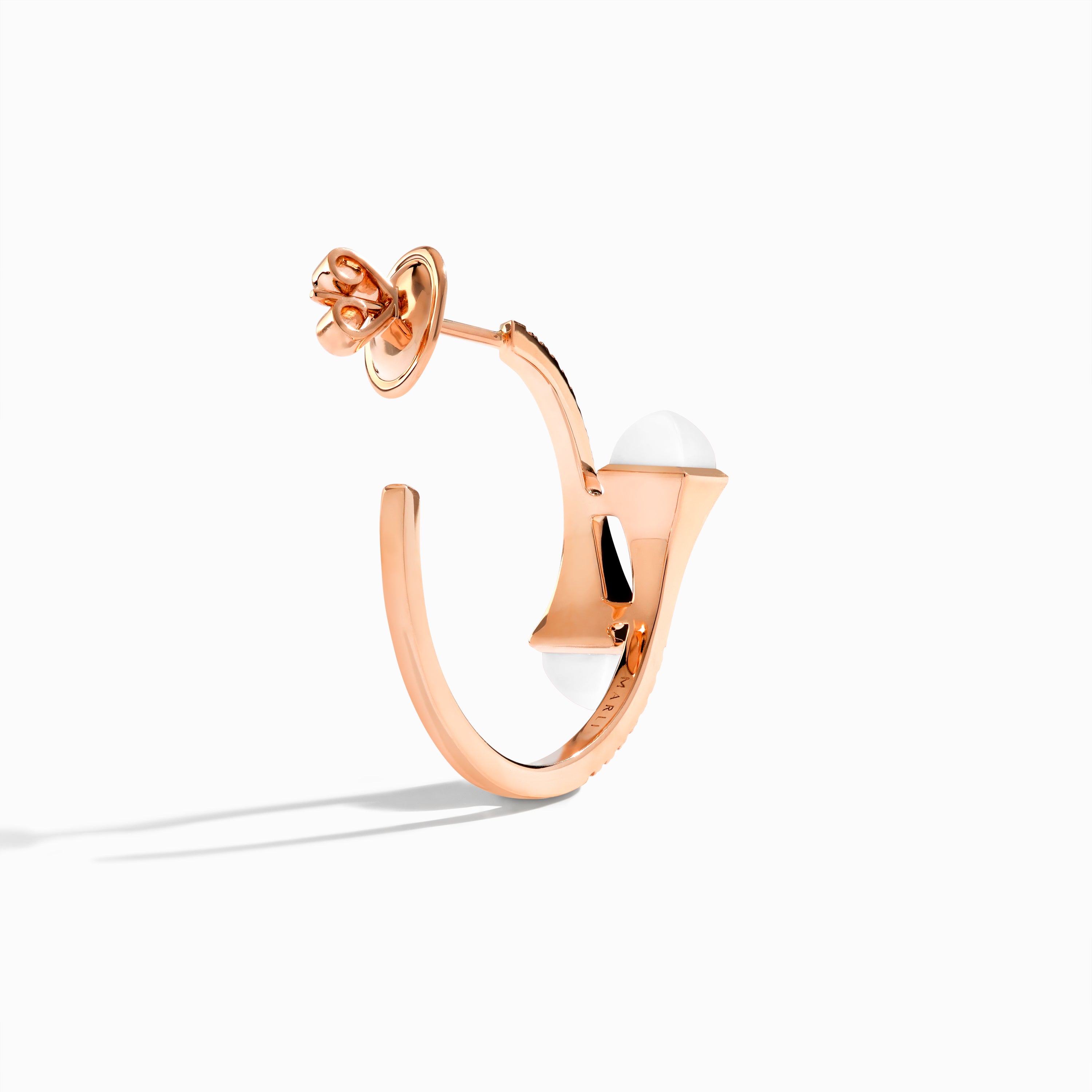 Cleo Diamond Small Hoop Earrings — фото 88