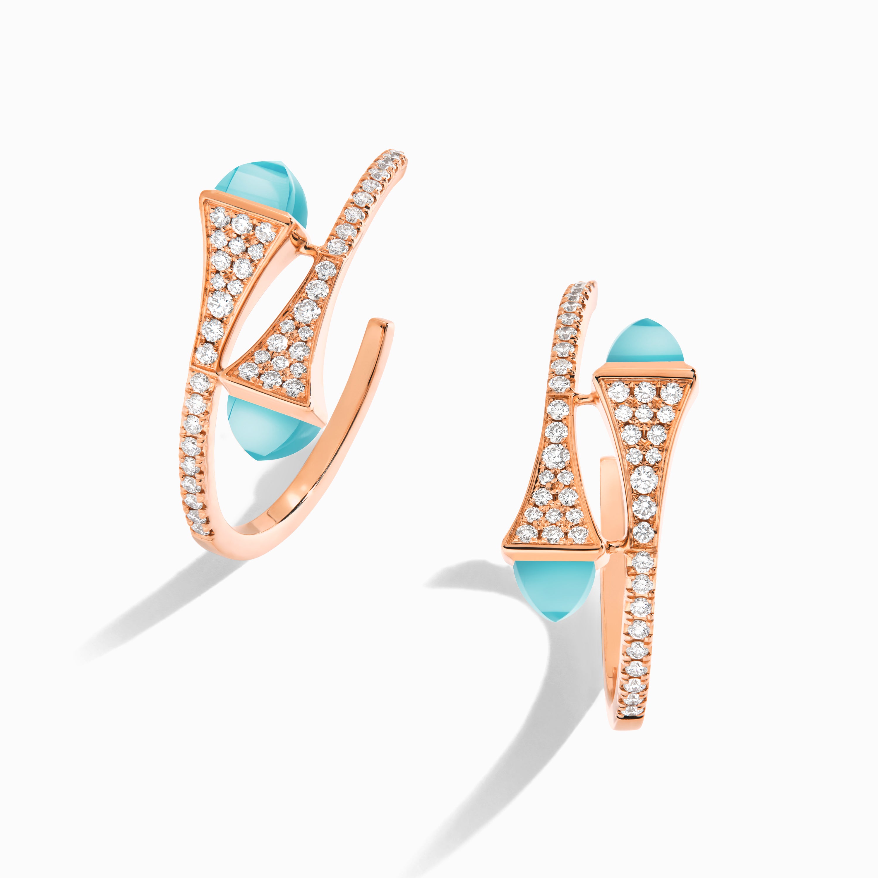Cleo Diamond Small Hoop Earrings — фото 63