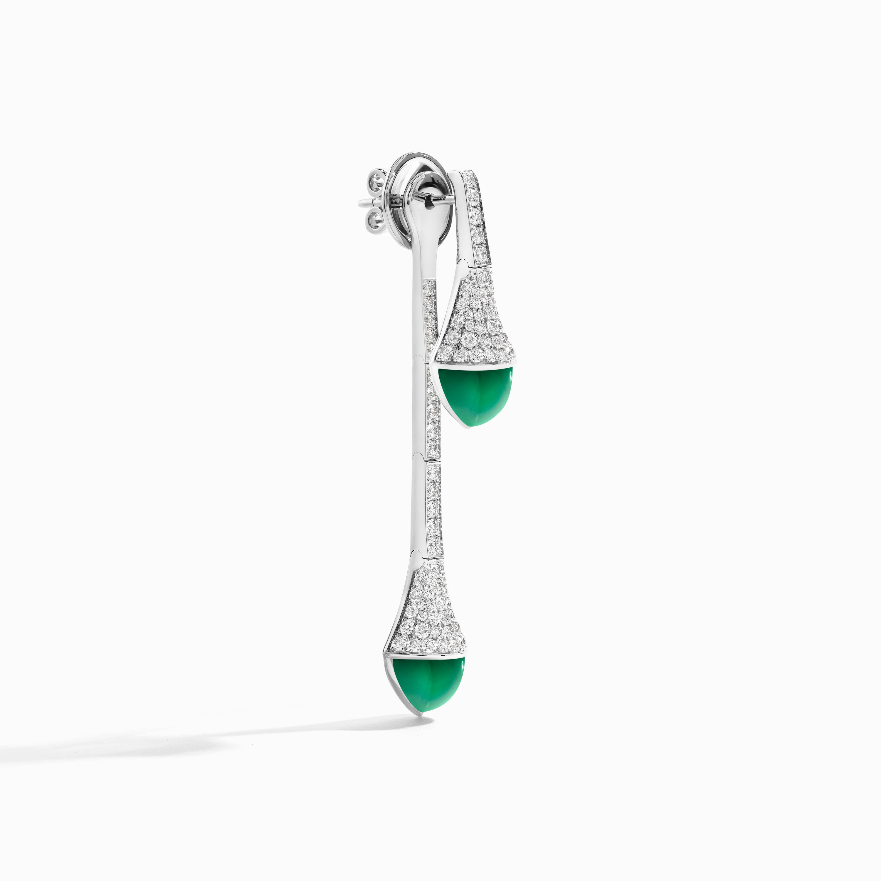 Cleo Diamond Drop Earrings — фото 2