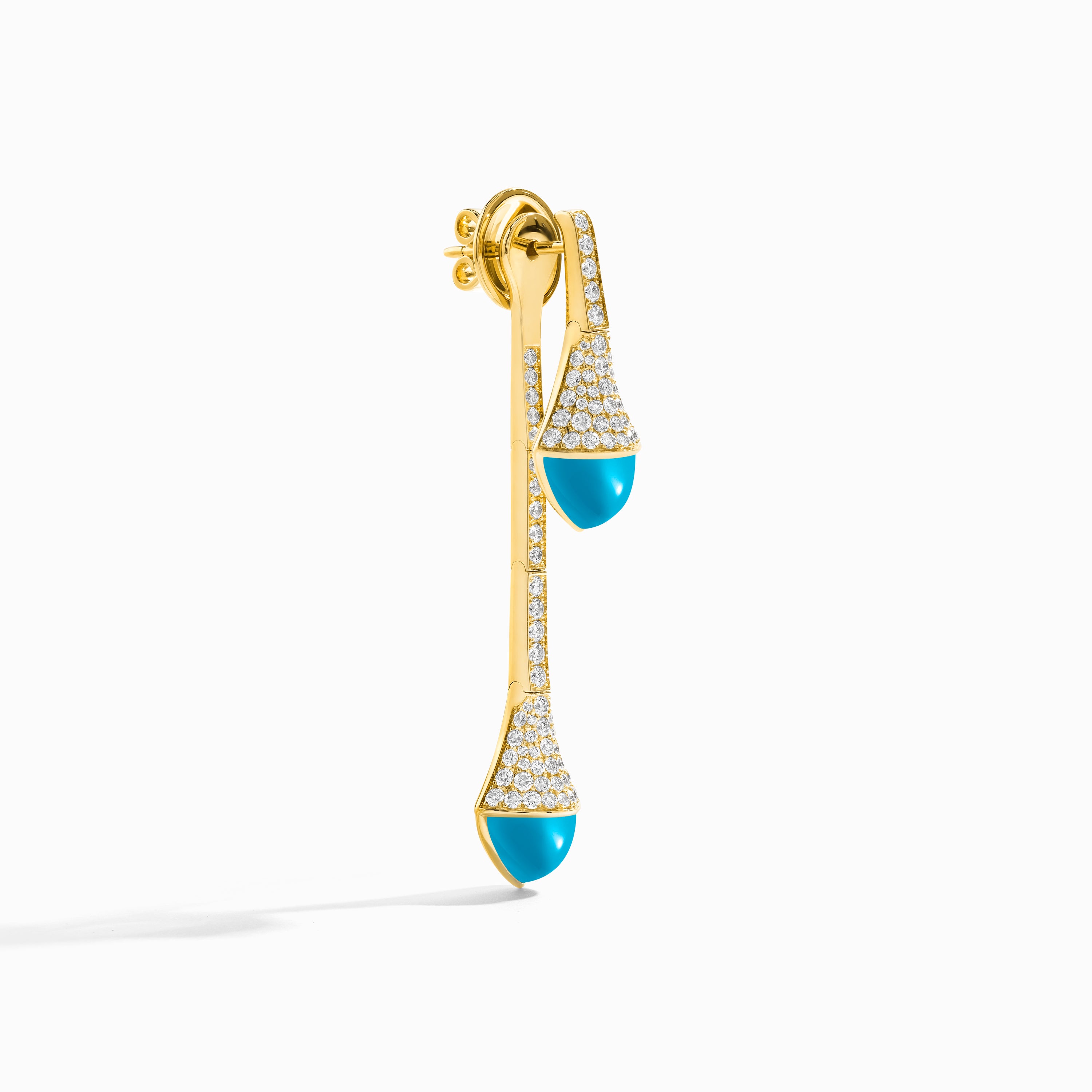 Cleo Diamond Drop Earrings — фото 98