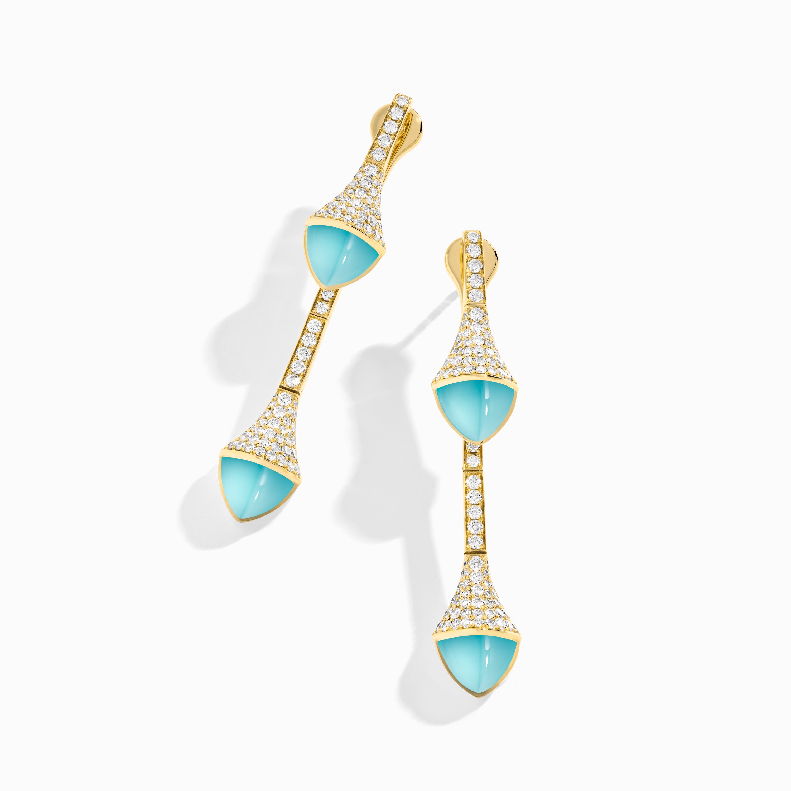 Cleo Diamond Drop Earrings — фото 39