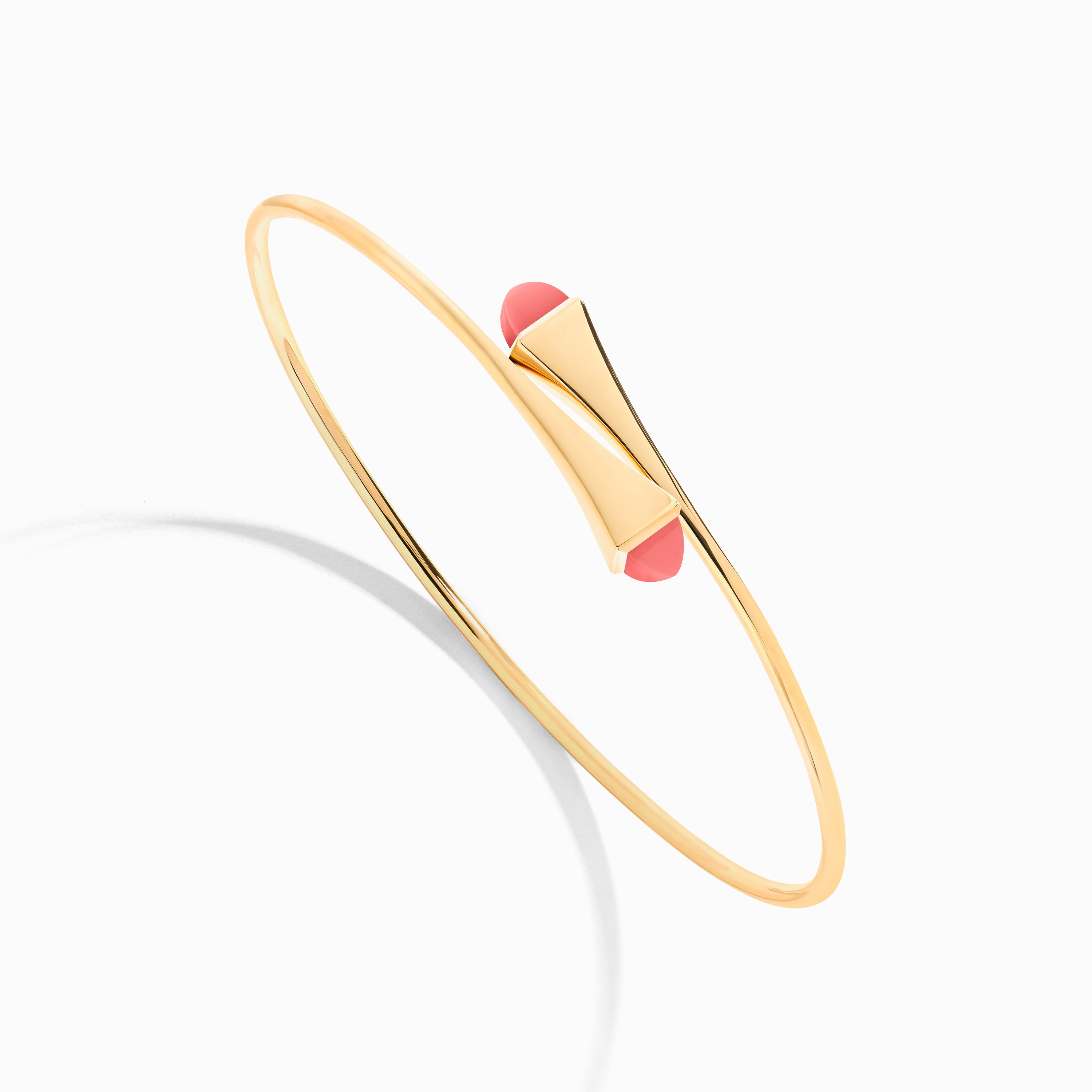 Cleo Wire Gold Slip-On Bracelet — фото 22