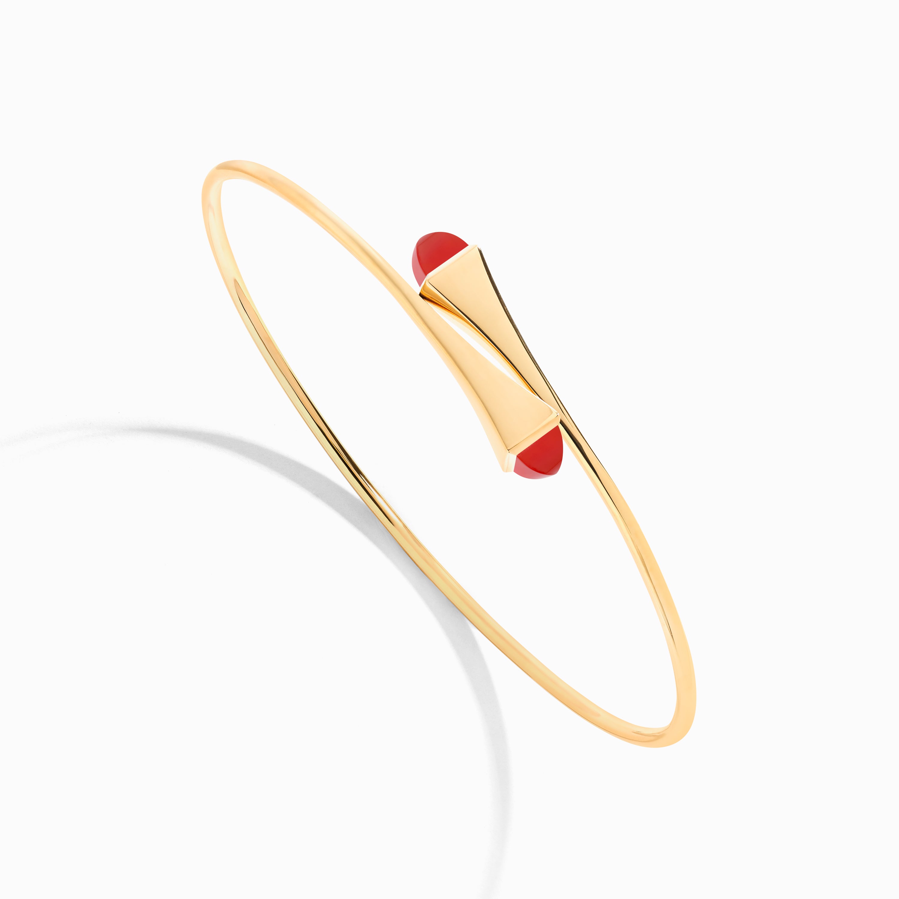 Cleo Wire Gold Slip-On Bracelet — фото 26