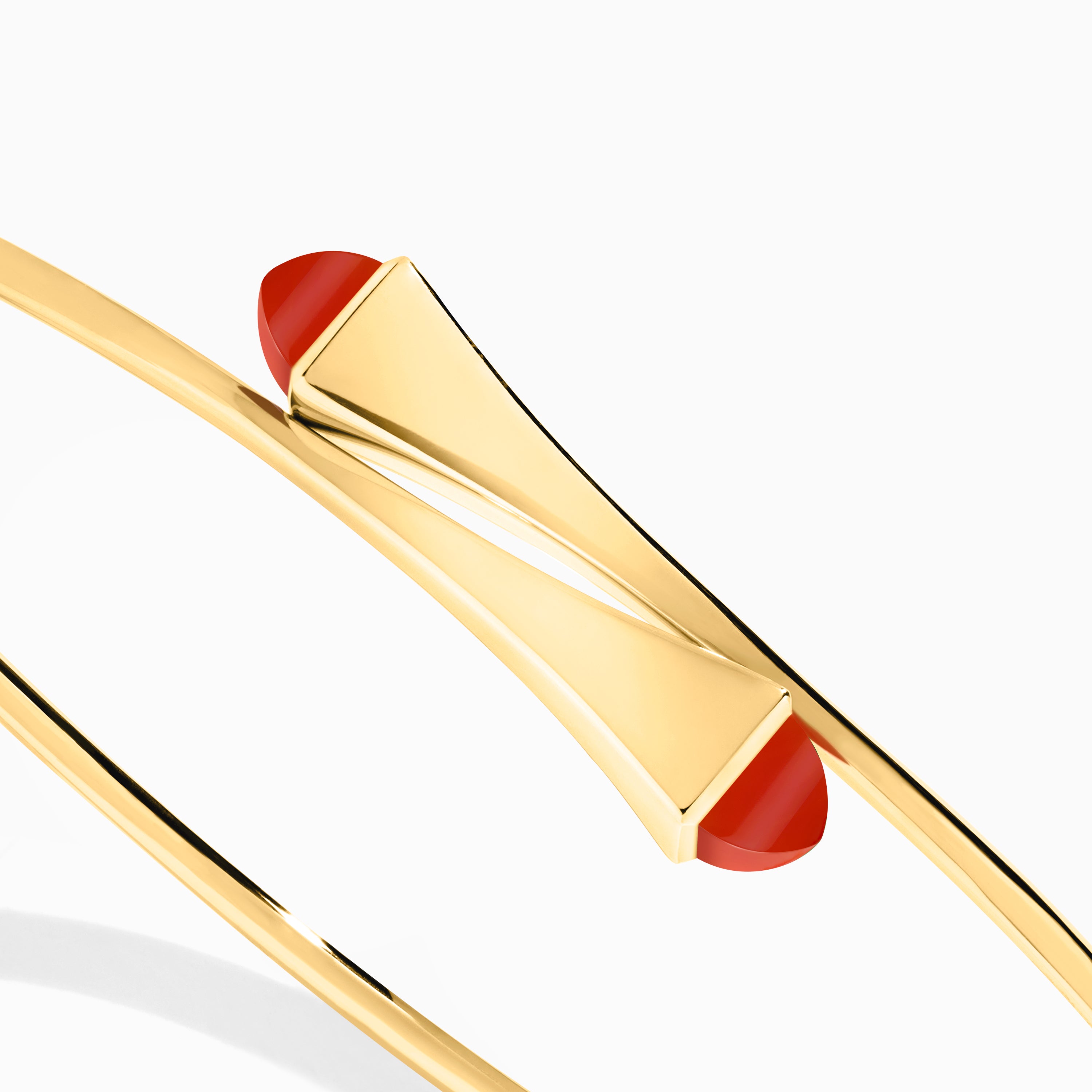 Cleo Wire Gold Slip-On Bracelet — фото 28