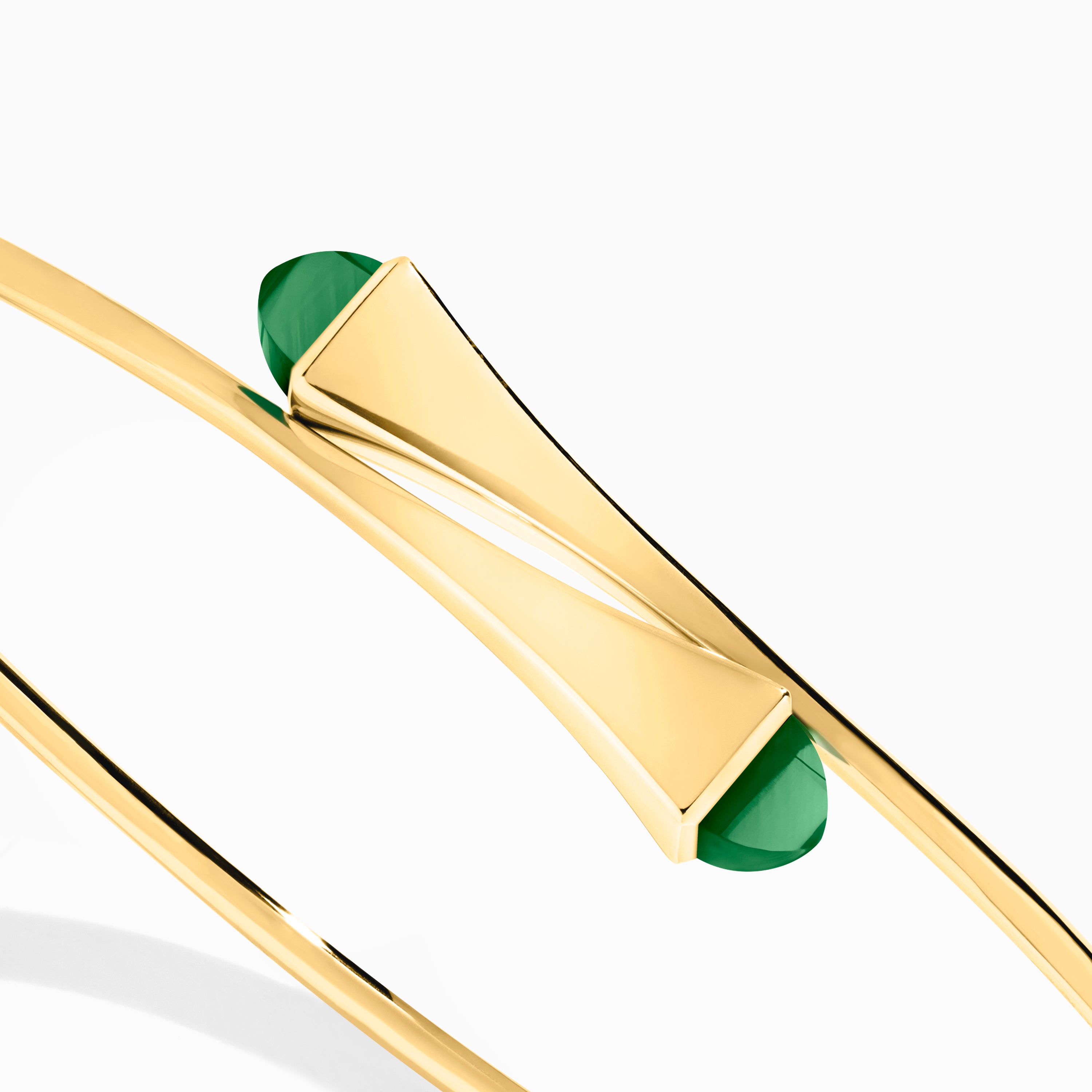 Cleo Wire Gold Slip-On Bracelet — фото 3