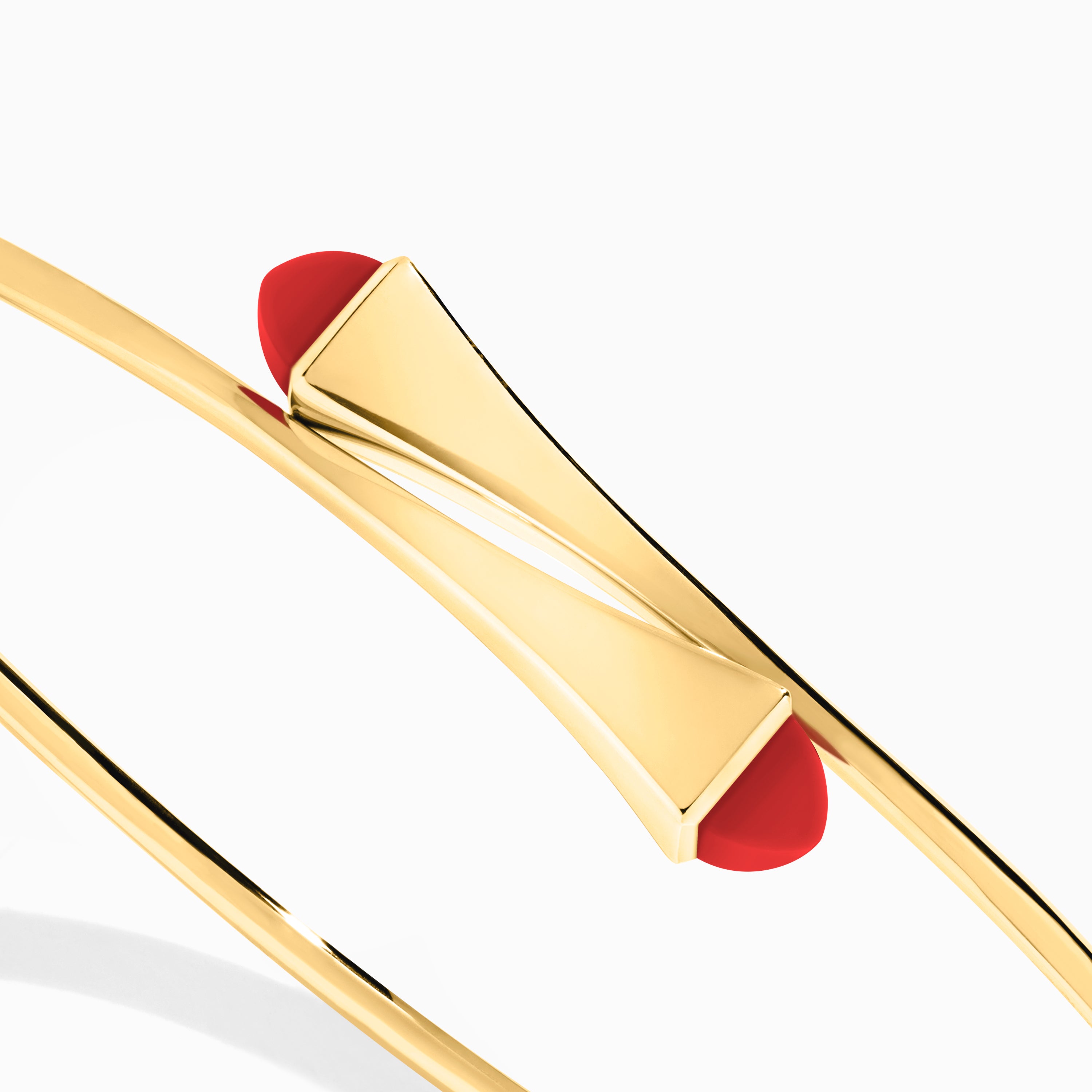 Cleo Wire Gold Slip-On Bracelet — фото 32