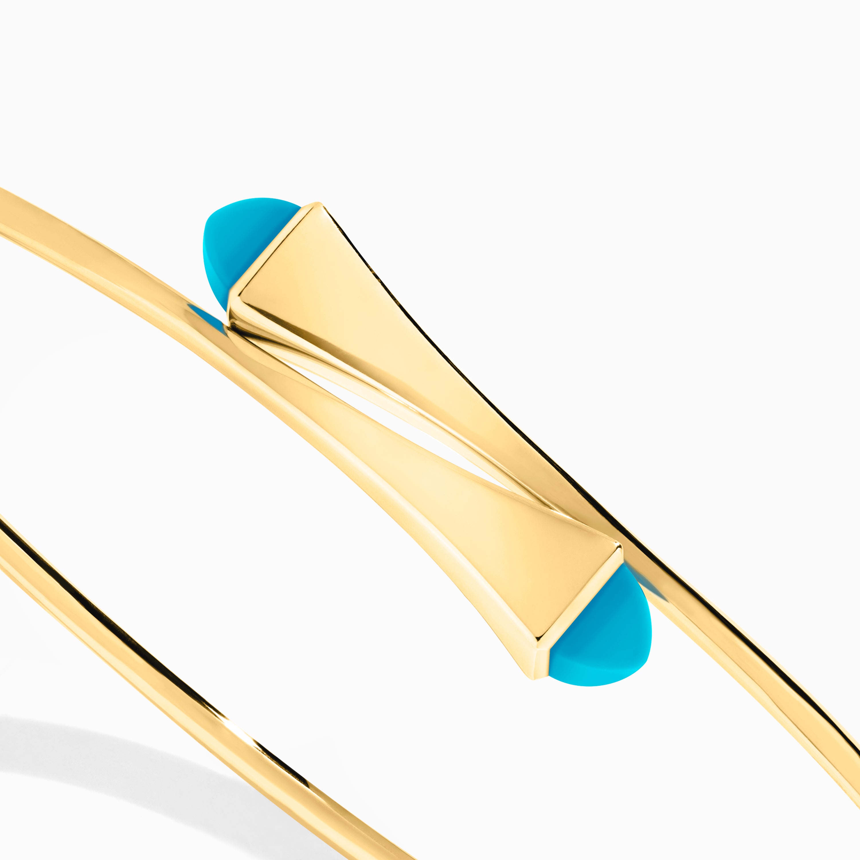 Cleo Wire Gold Slip-On Bracelet — фото 36