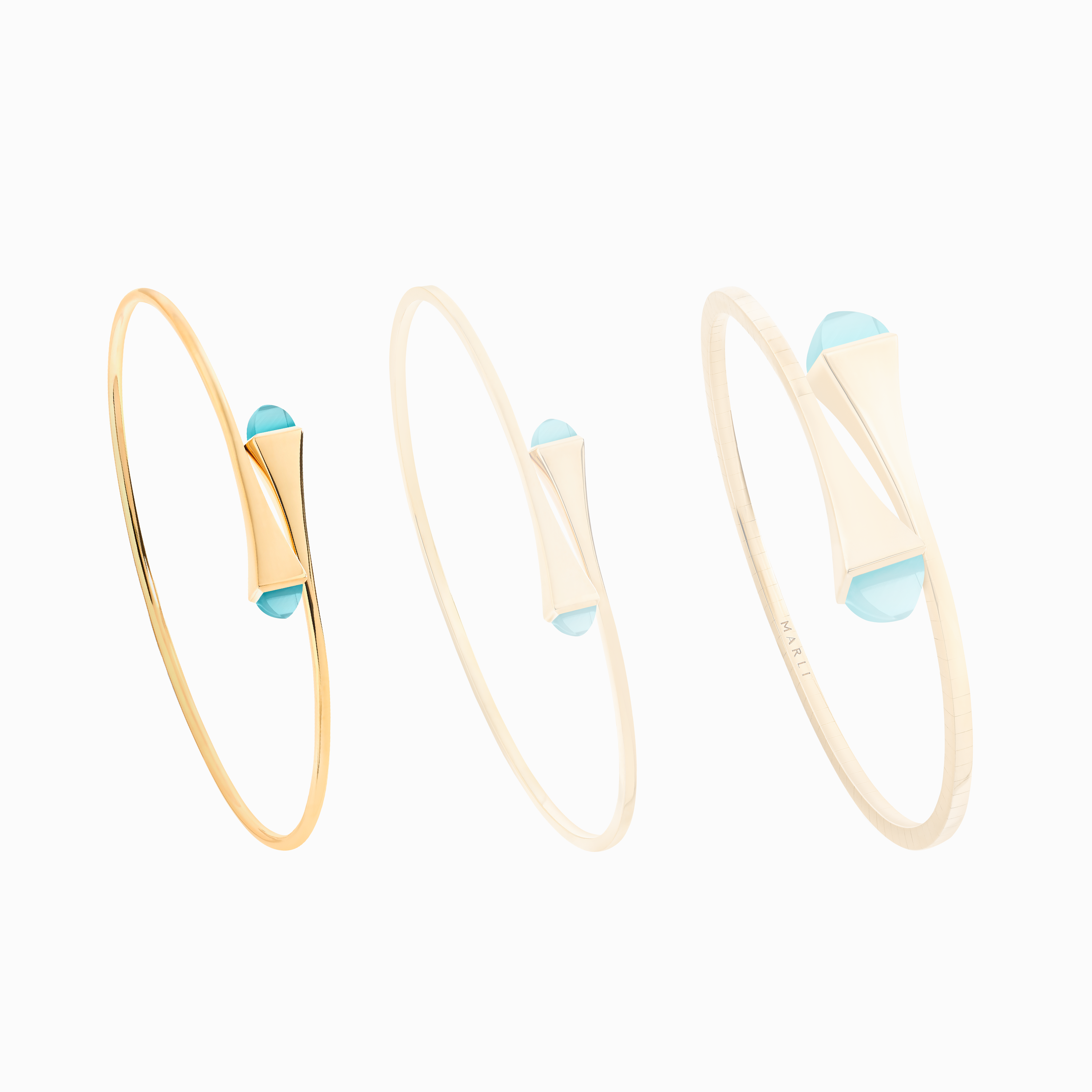 Cleo Wire Gold Slip-On Bracelet — фото 5