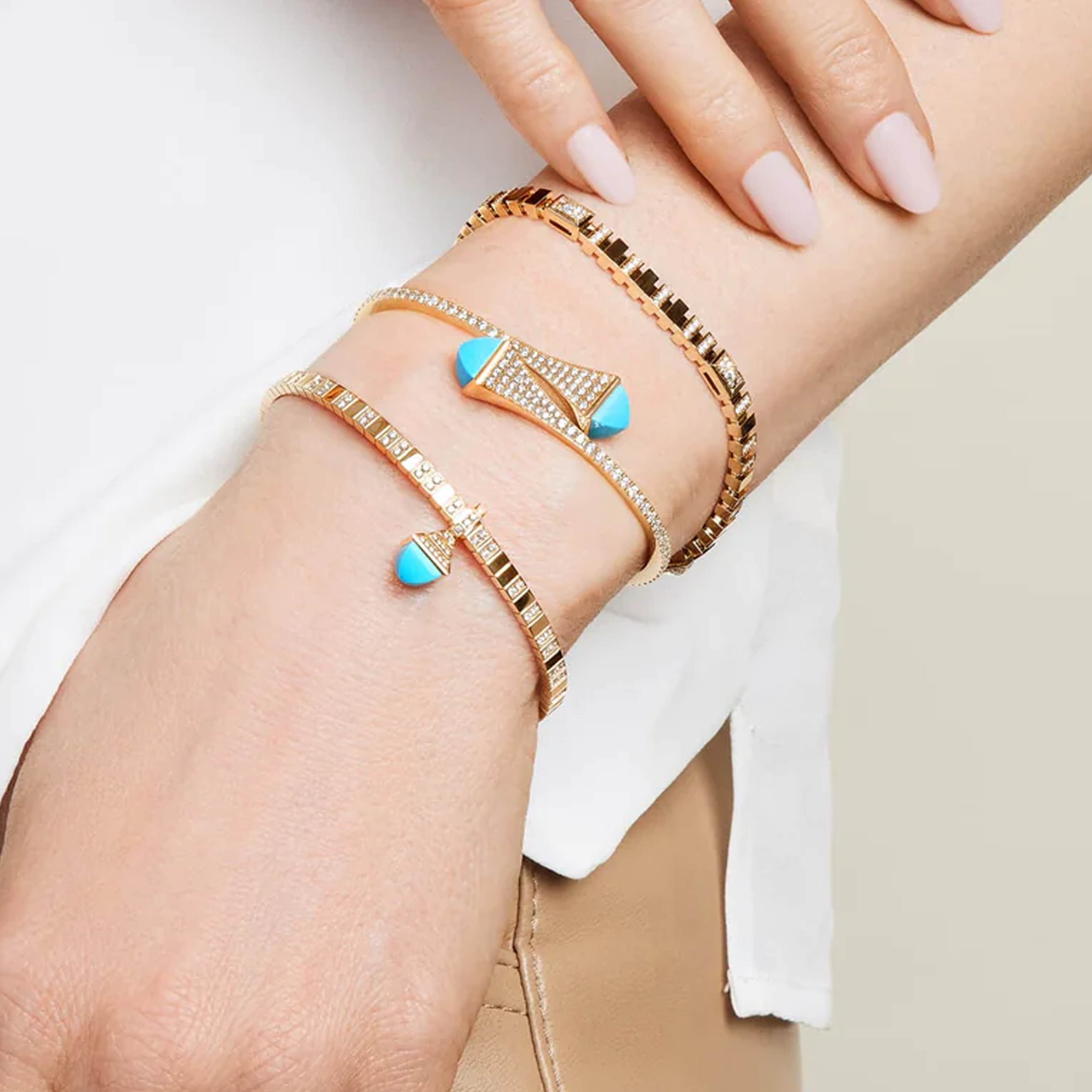 Cleo Charm Diamond Bracelet — фото 42