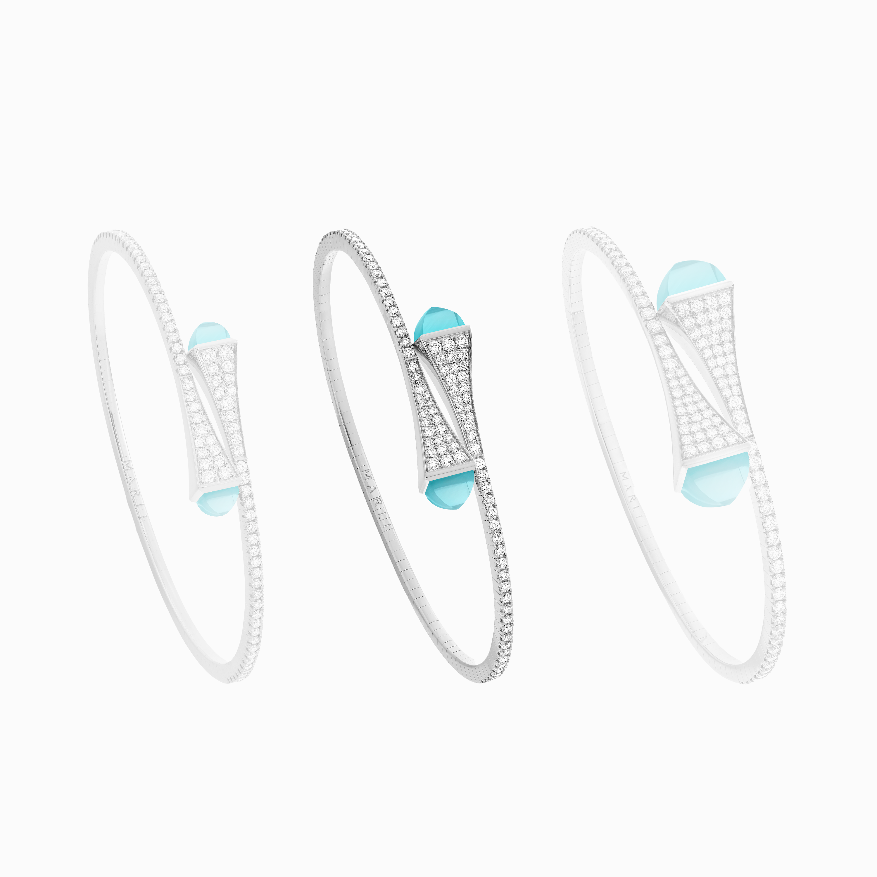 Cleo Diamond Midi Slip-On Bracelet — фото 15