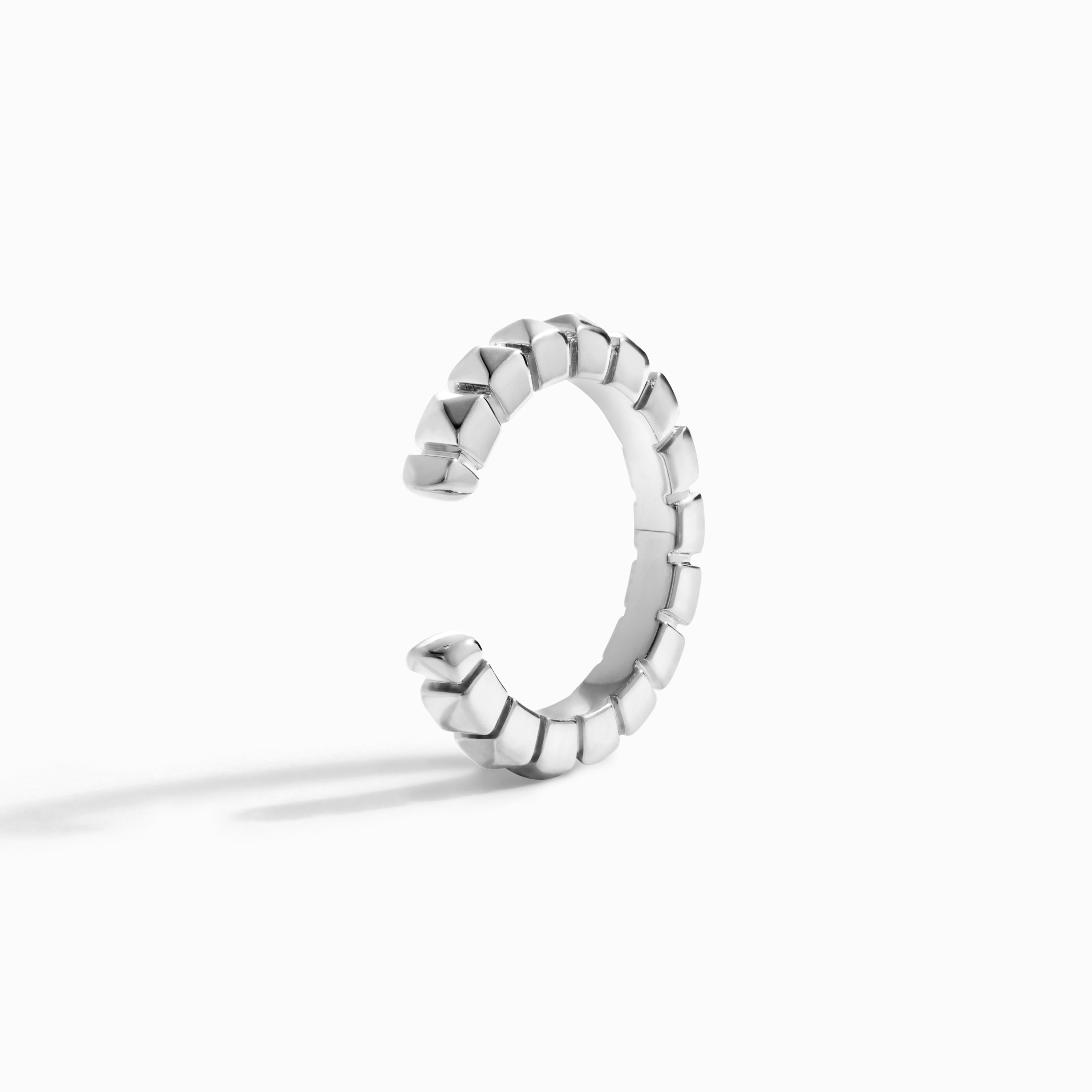 Cleo Lotus Gold Pyramid Ear Cuff (Single) — фото 8