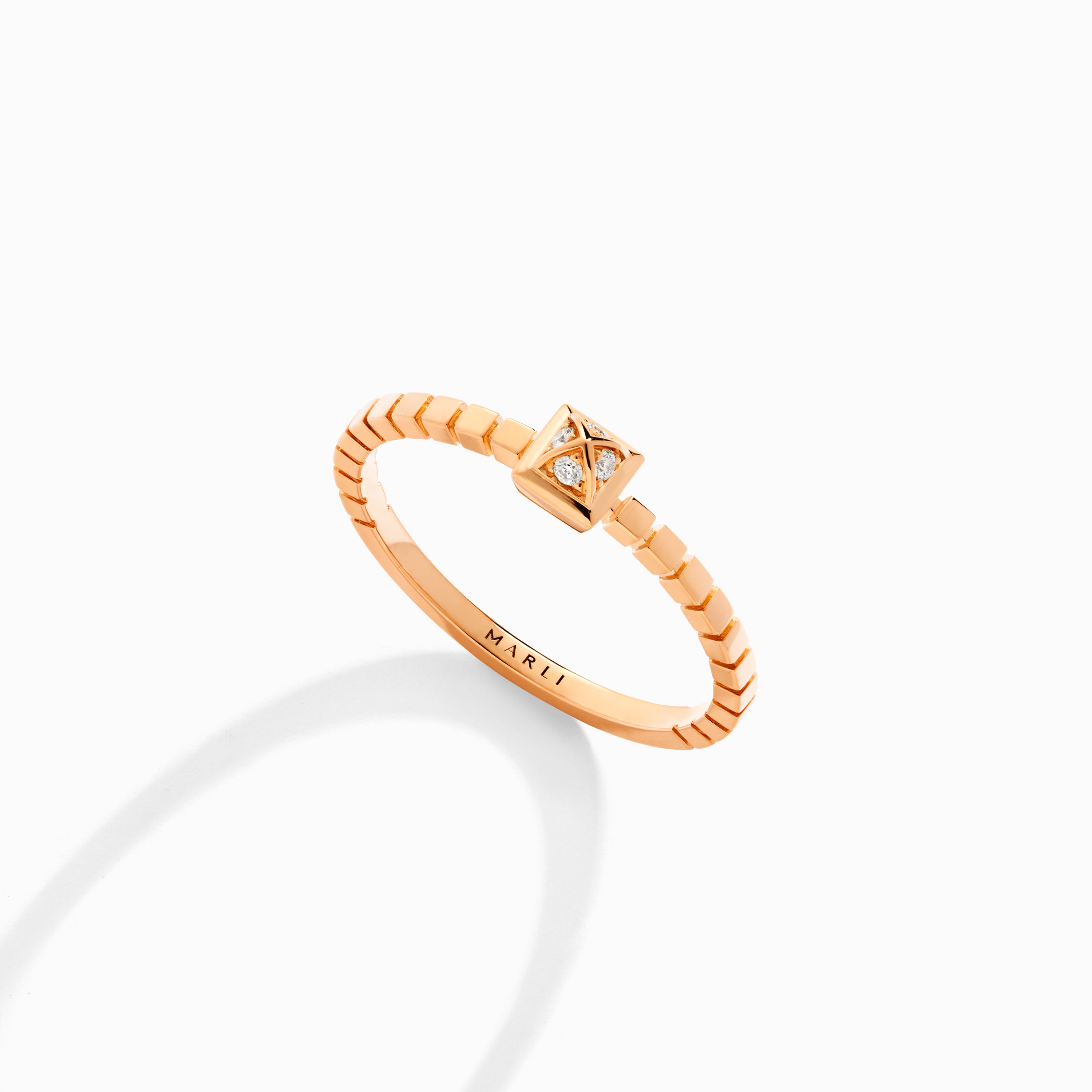 Cleo Lotus Full Diamond Ring — фото 9