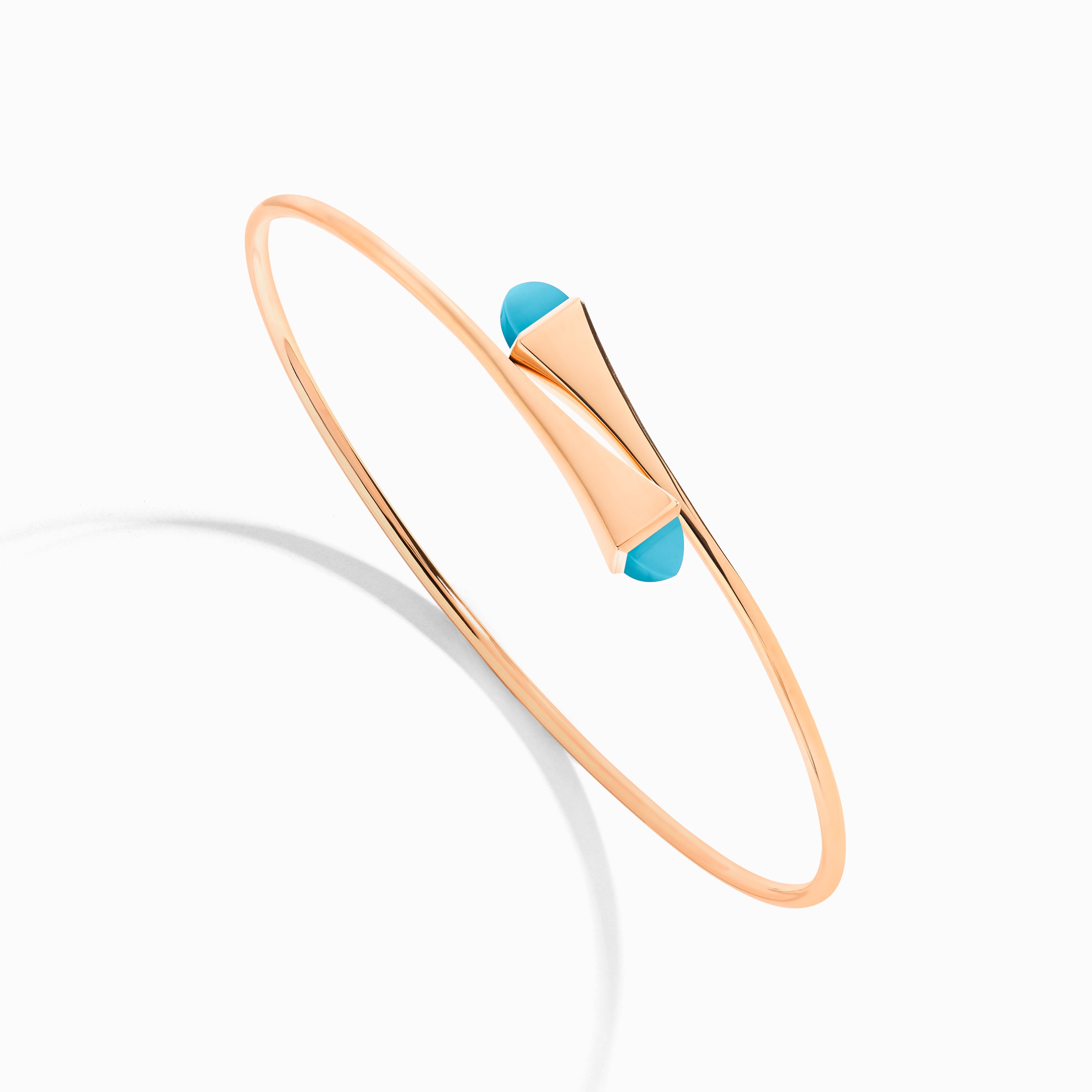 Cleo Wire Gold Slip-On Bracelet — фото 90