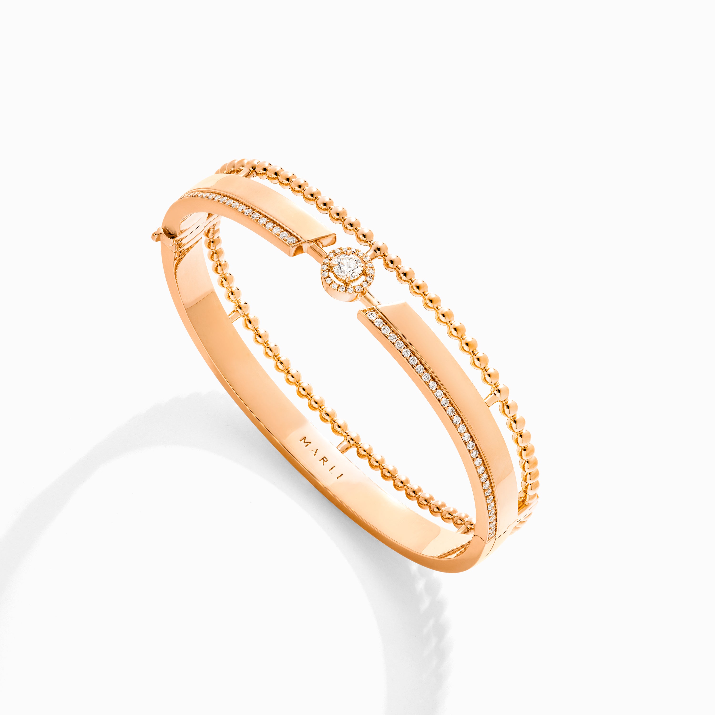 Rock Multi-Strand Hinged Bracelet — фото 15