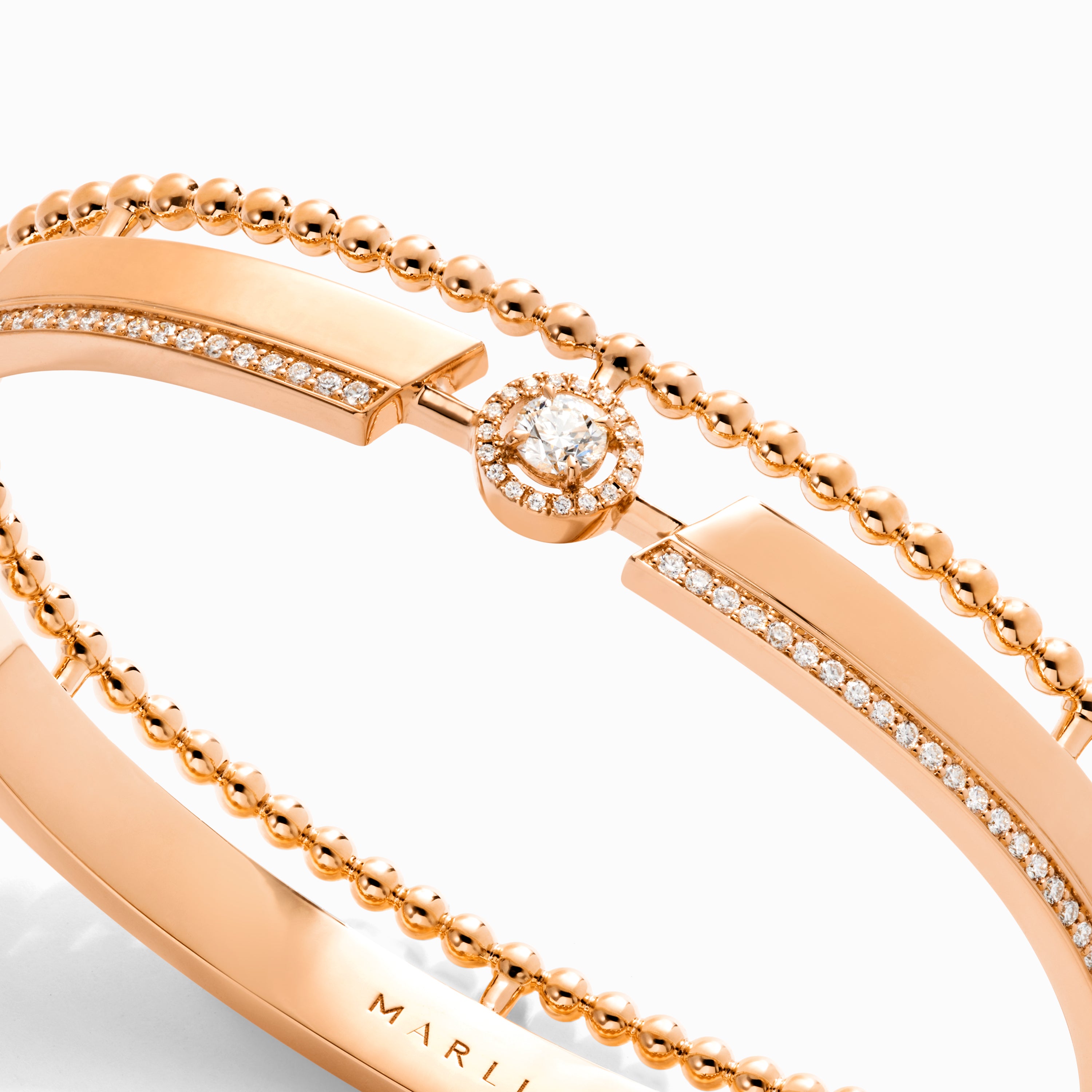 Rock Multi-Strand Hinged Bracelet — фото 9