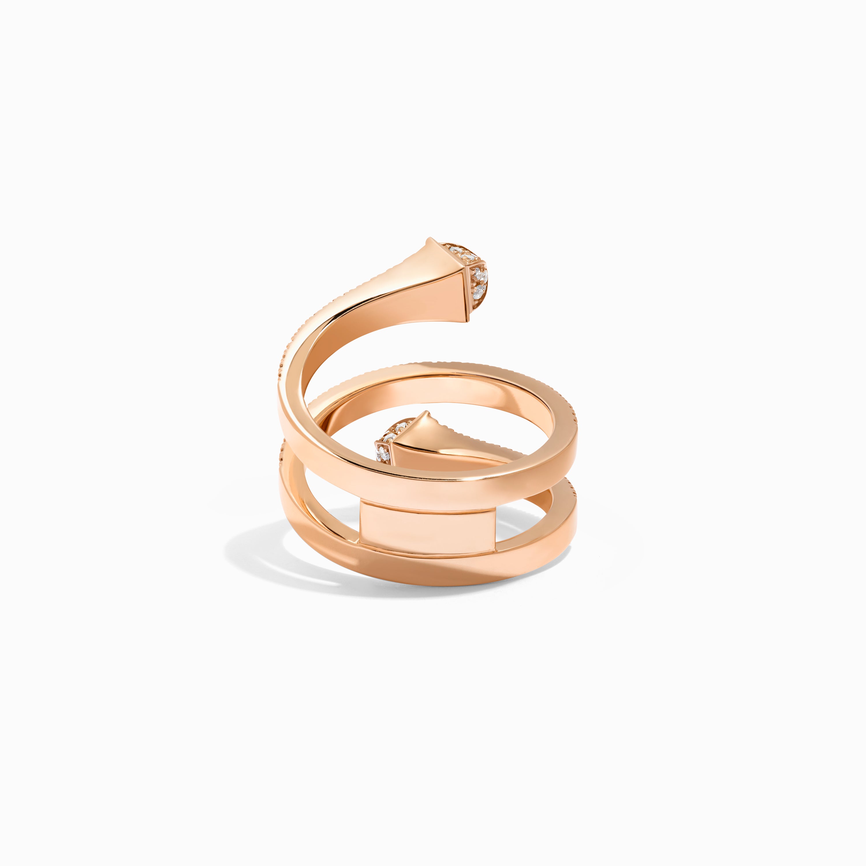 Cleo Full Diamond Twist Ring — фото 13