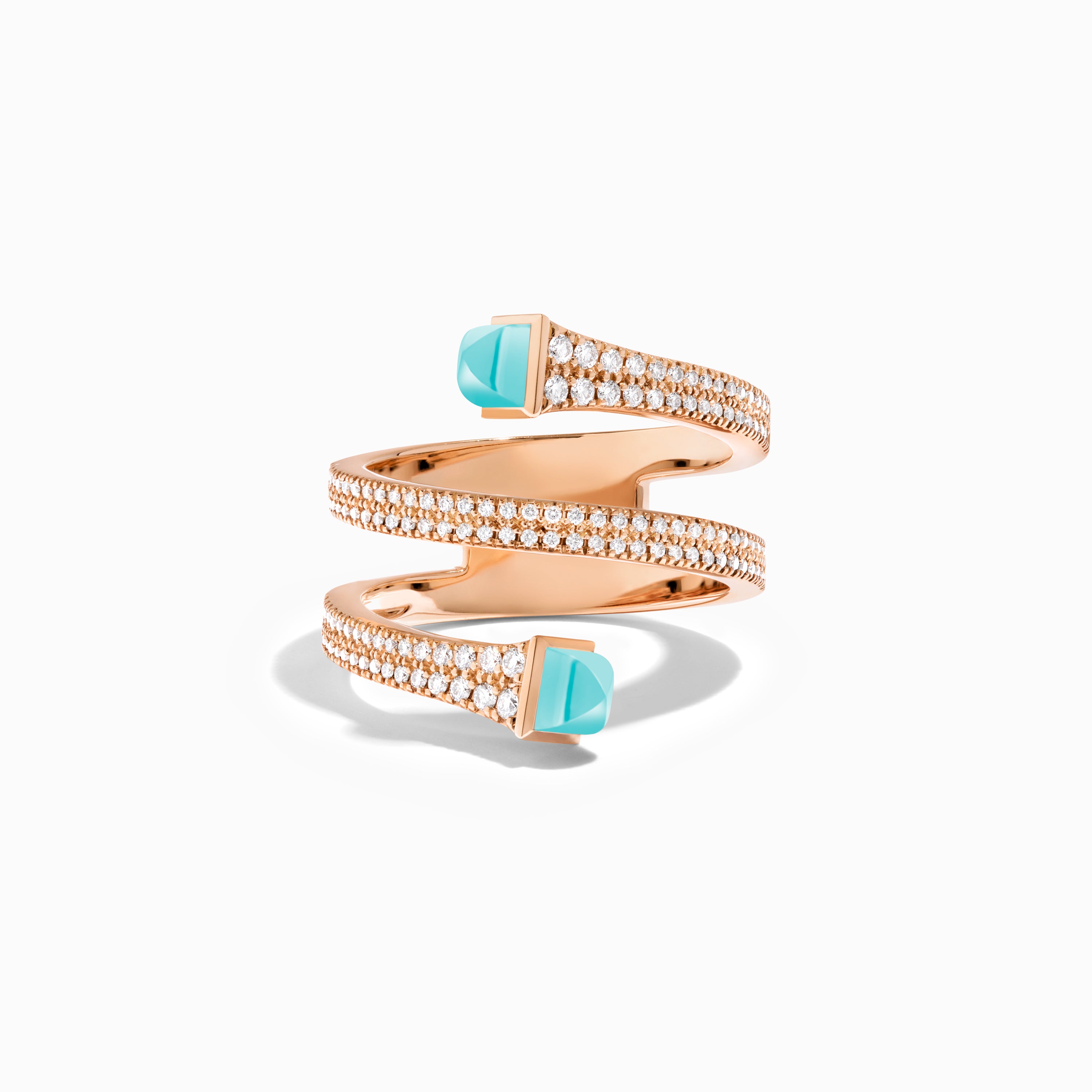Cleo Diamond Twist Ring — фото 14