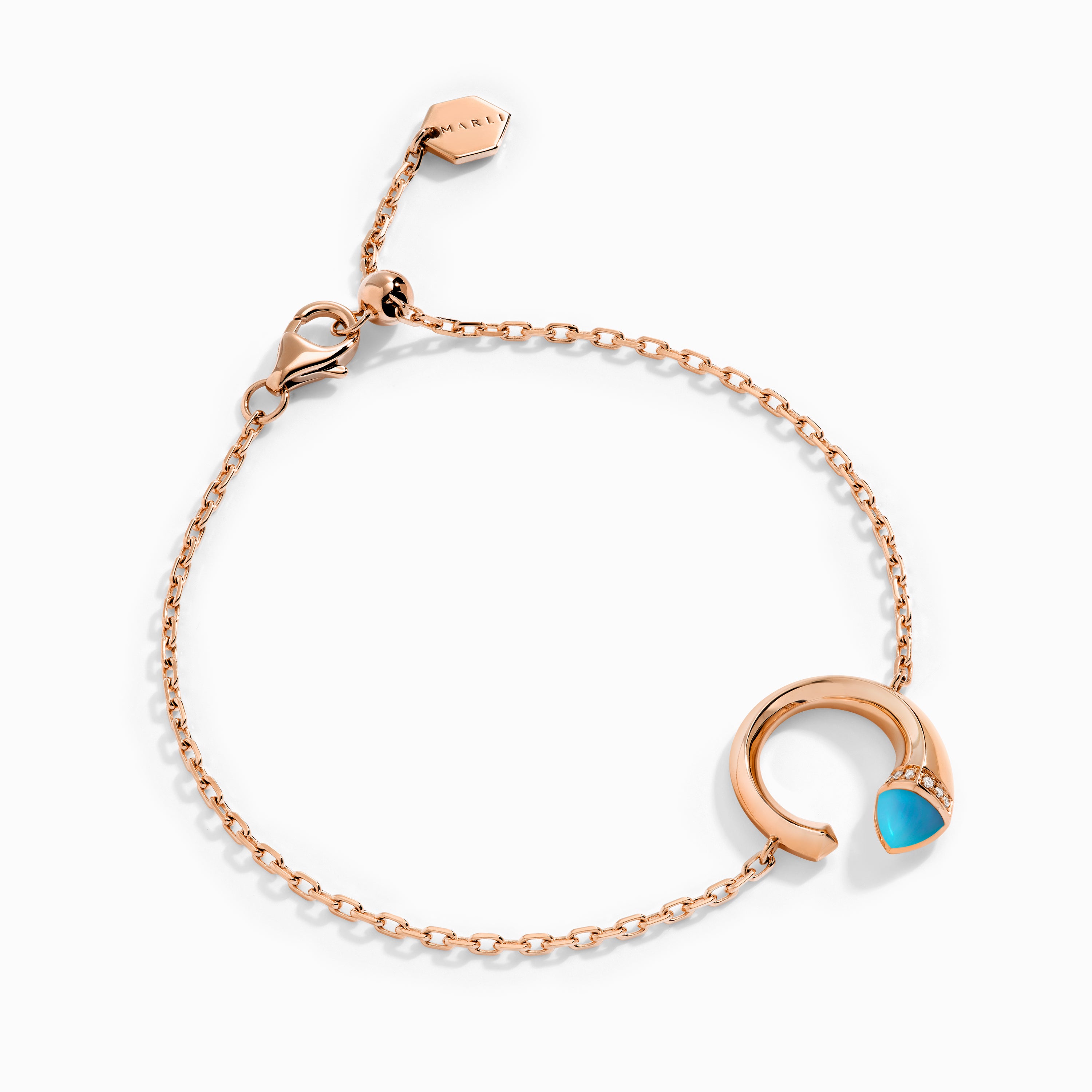 Cleo Venus Gold Chain Bracelet — фото 36