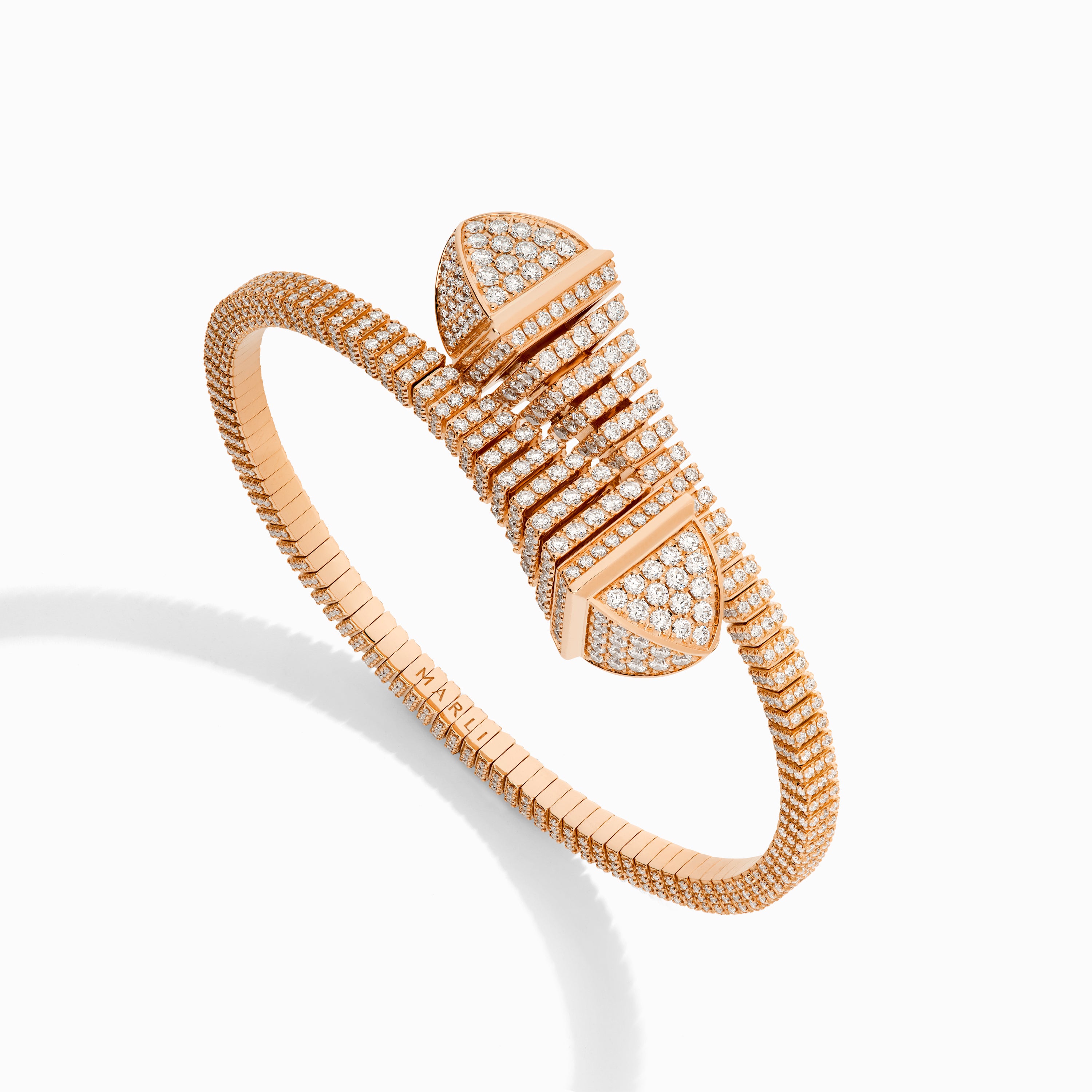 Cleo Rev Full Diamond Slip-On Bracelet — фото 12