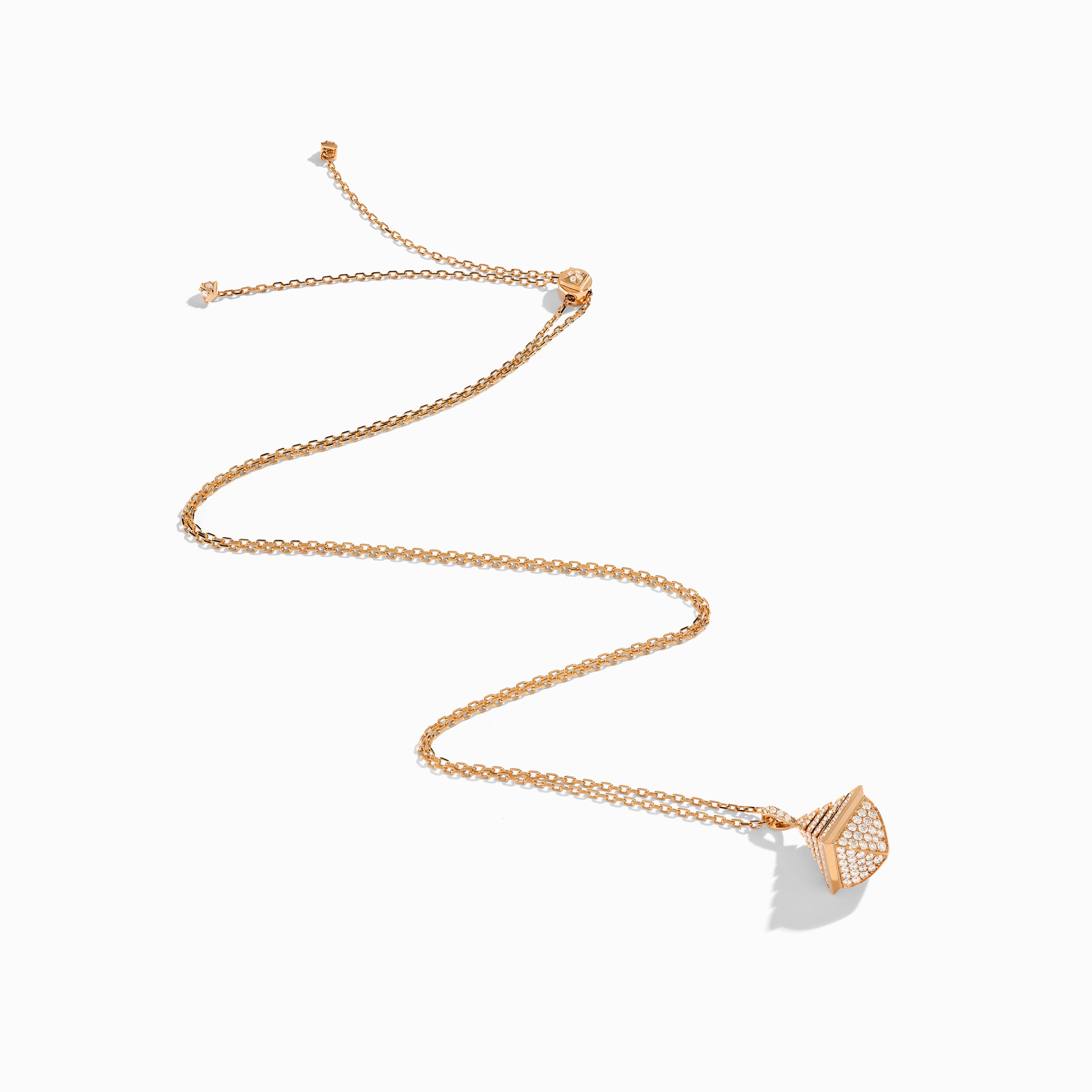 Cleo Rev Midi Full Diamond Pendant — фото 9