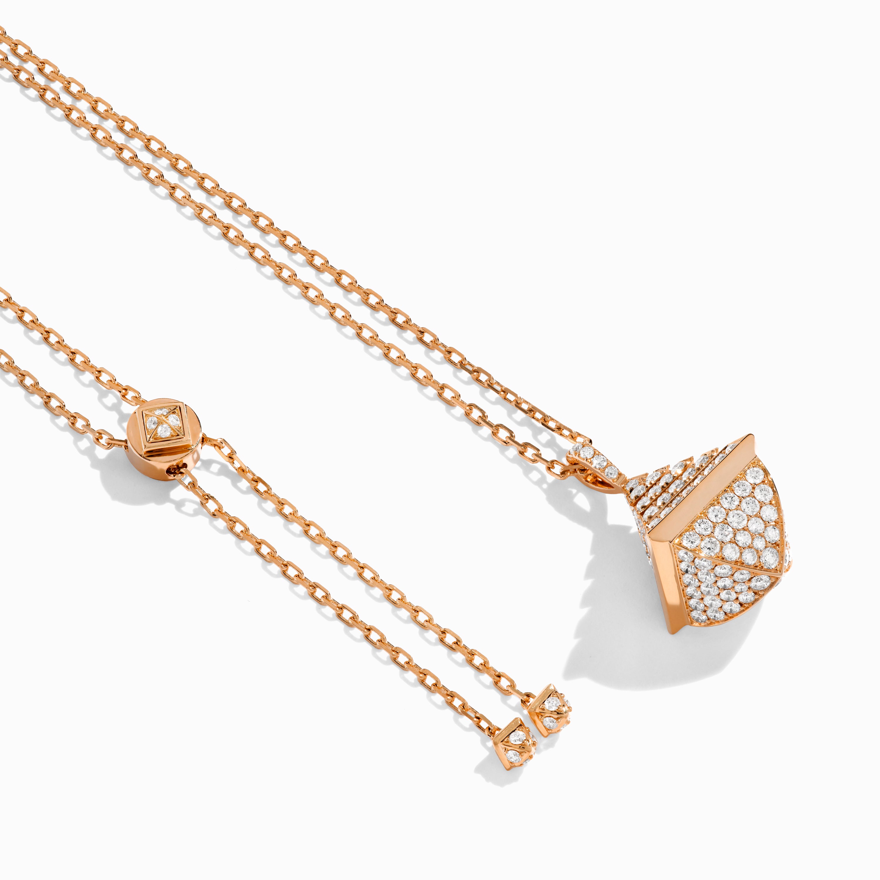 Cleo Rev Midi Full Diamond Pendant — фото 10