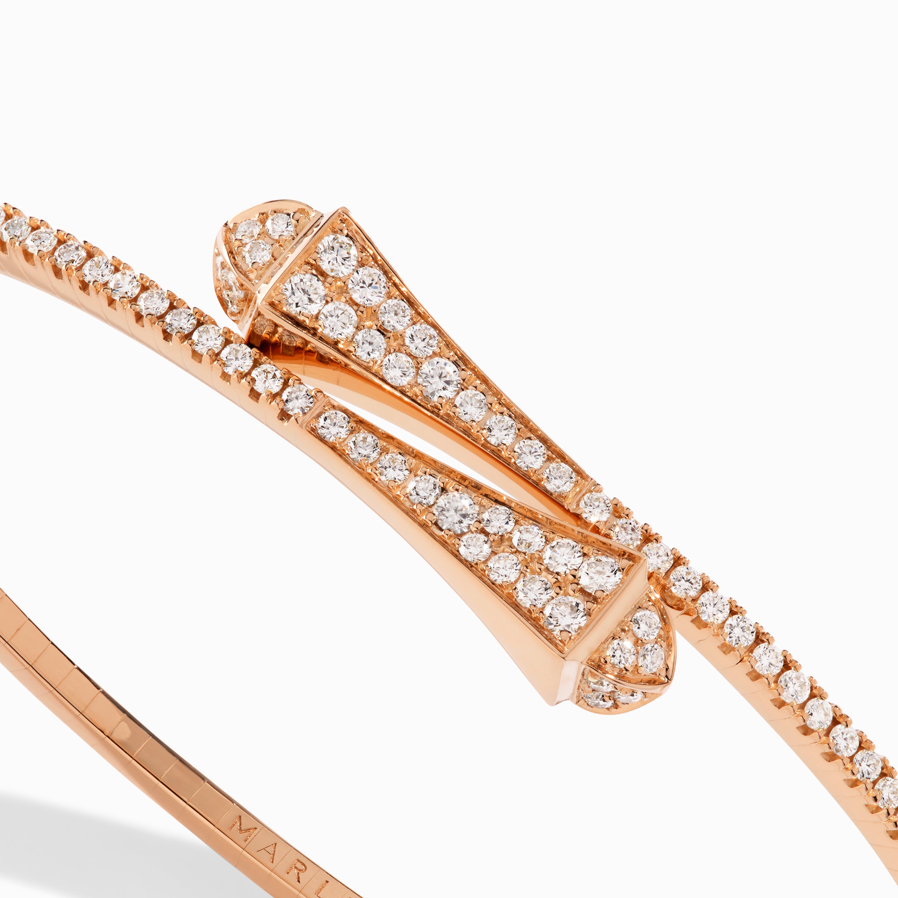 Cleo Full Diamond Slim Slip-On Bracelet — фото 6