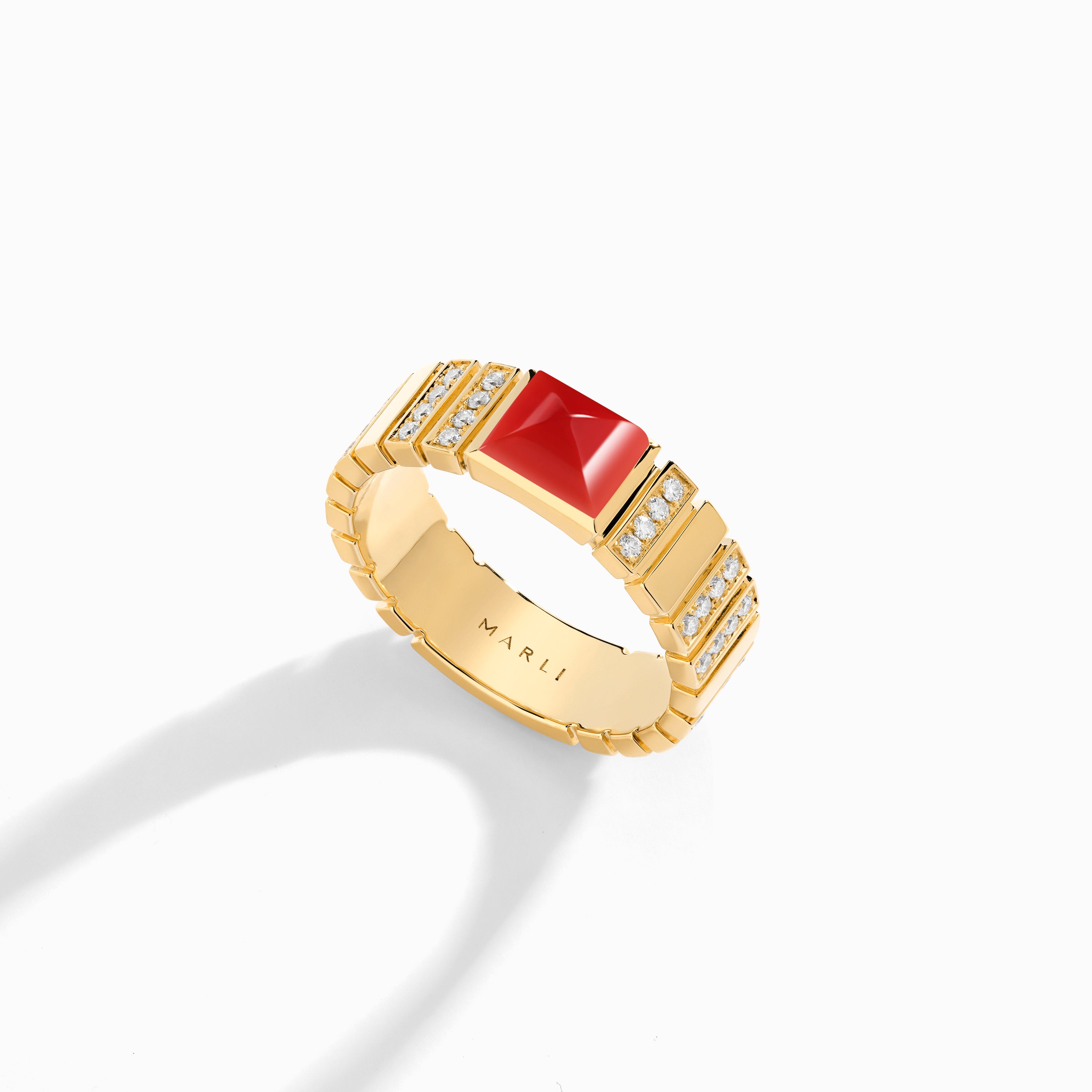 Cleo 2 Link Diamond Ring — фото 139