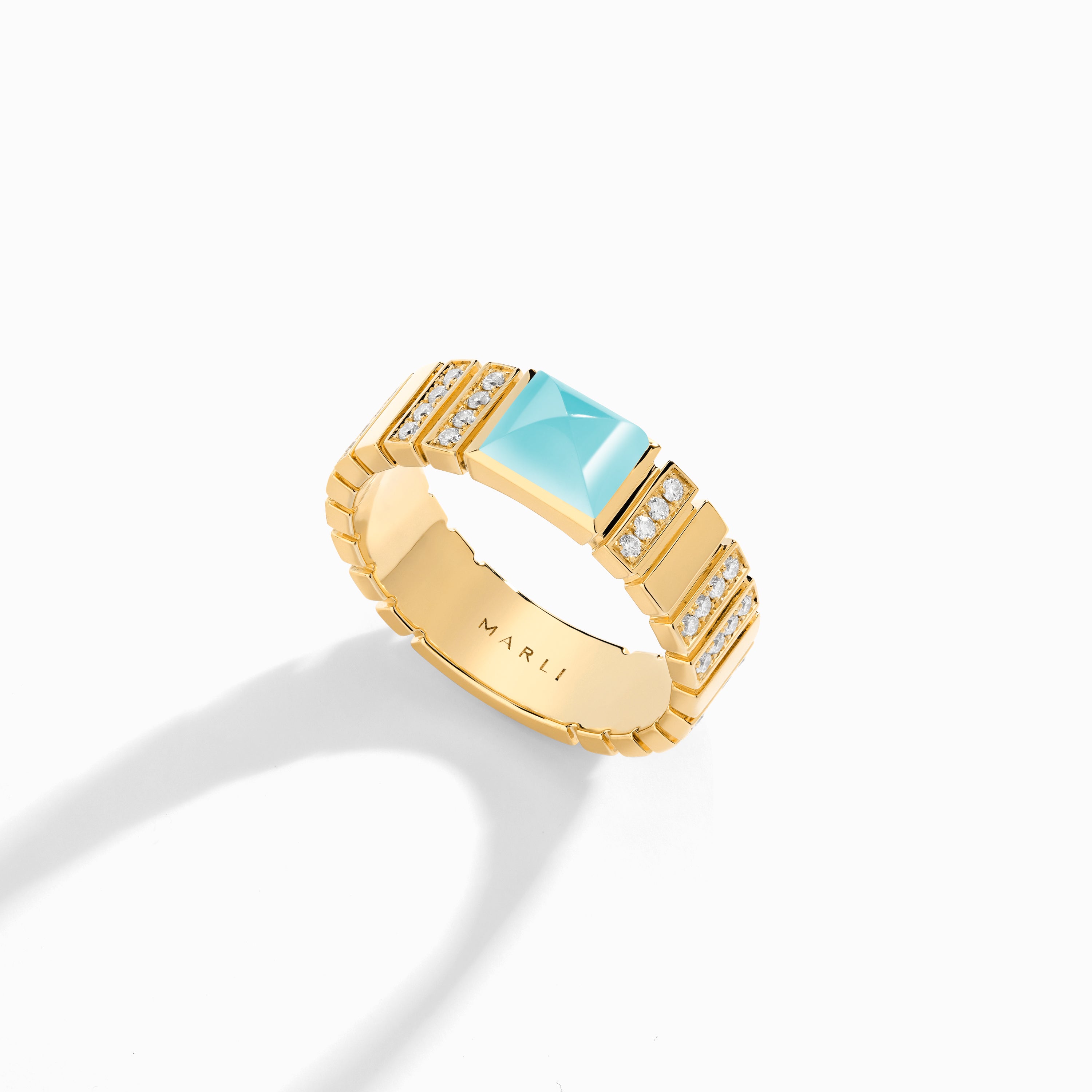 Cleo 2 Link Diamond Ring — фото 63