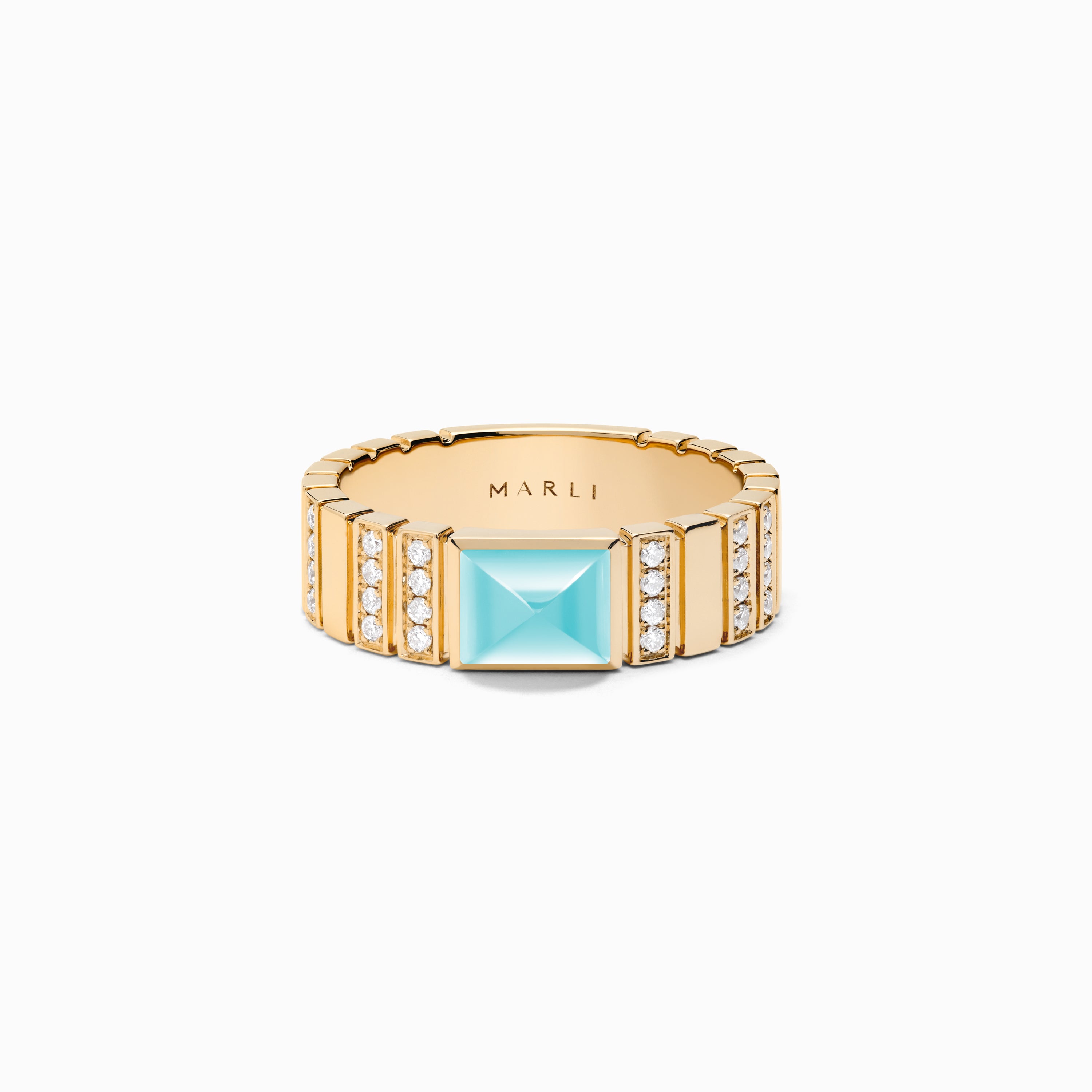 Cleo 2 Link Diamond Ring — фото 75