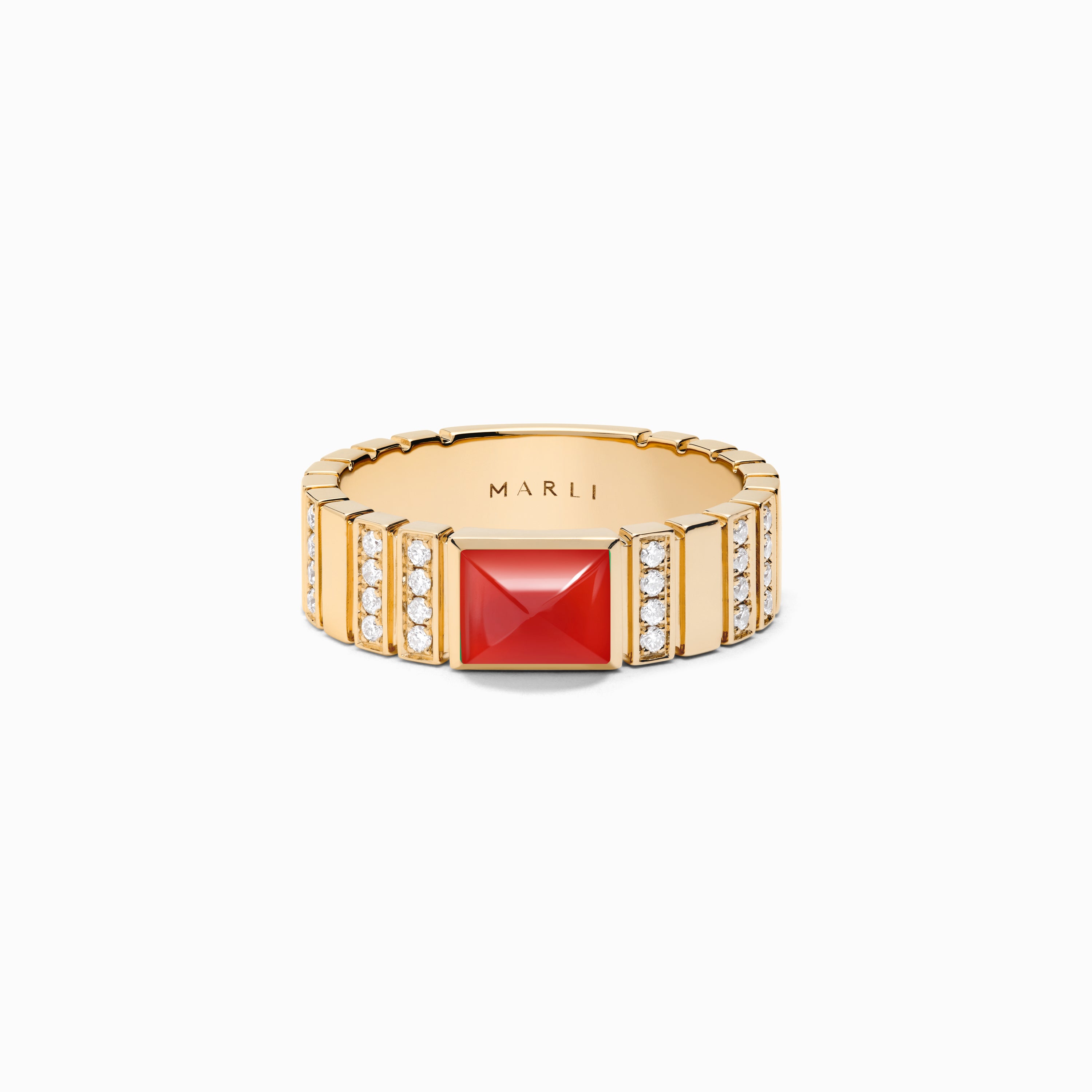 Cleo 2 Link Diamond Ring — фото 61