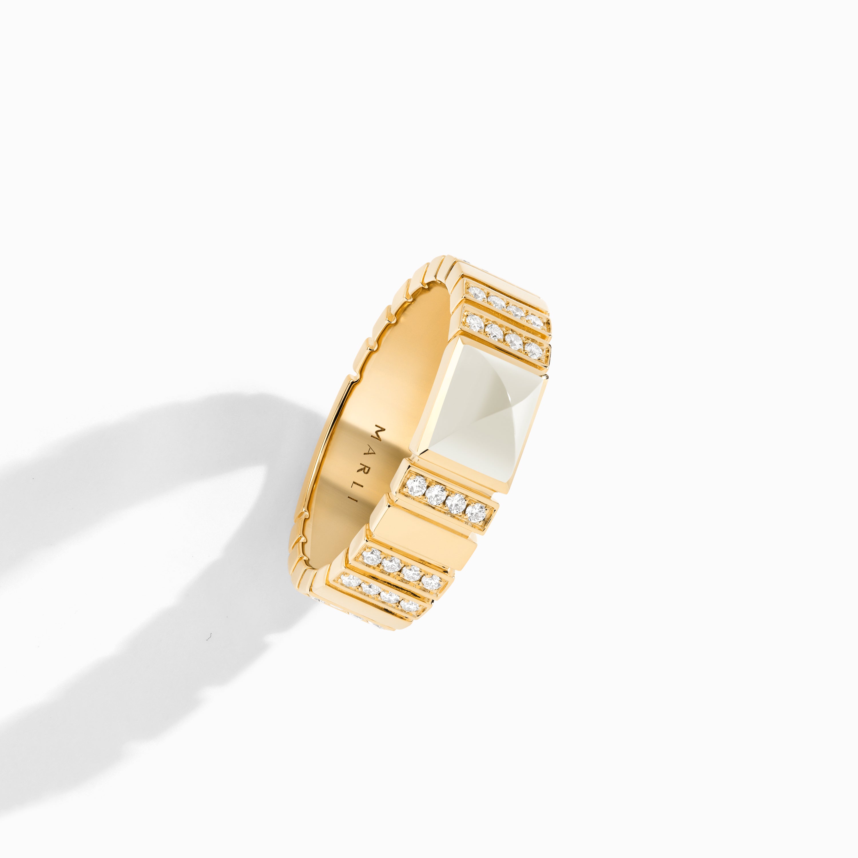 Cleo 2 Link Diamond Ring — фото 81