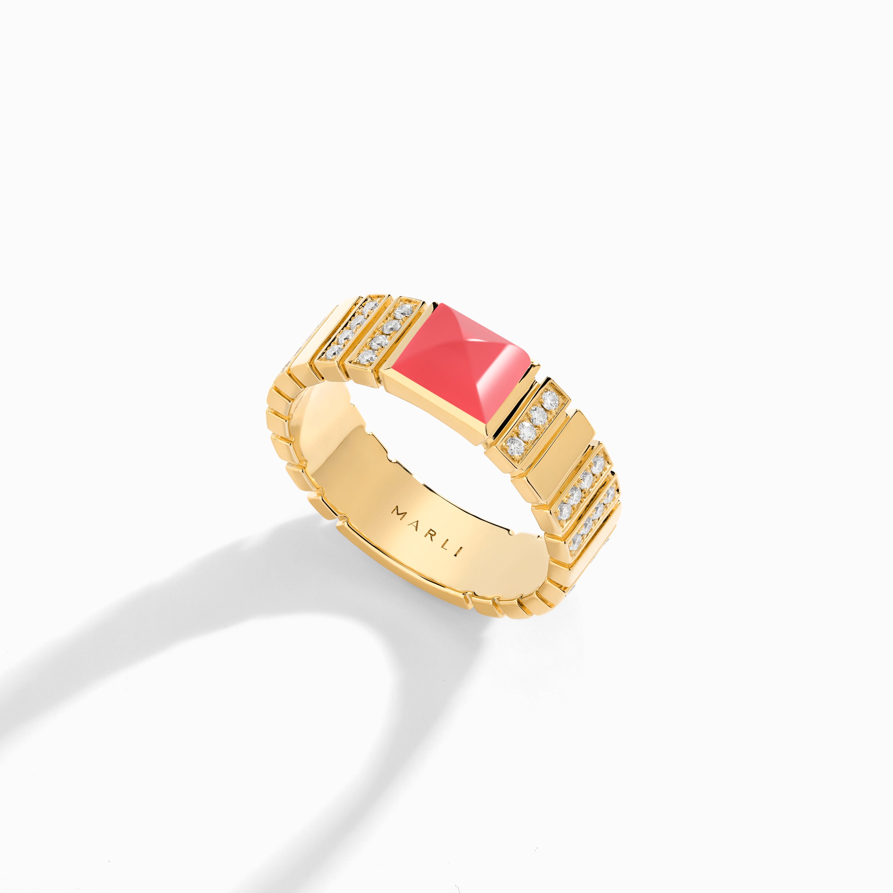 Cleo 2 Link Diamond Ring — фото 86