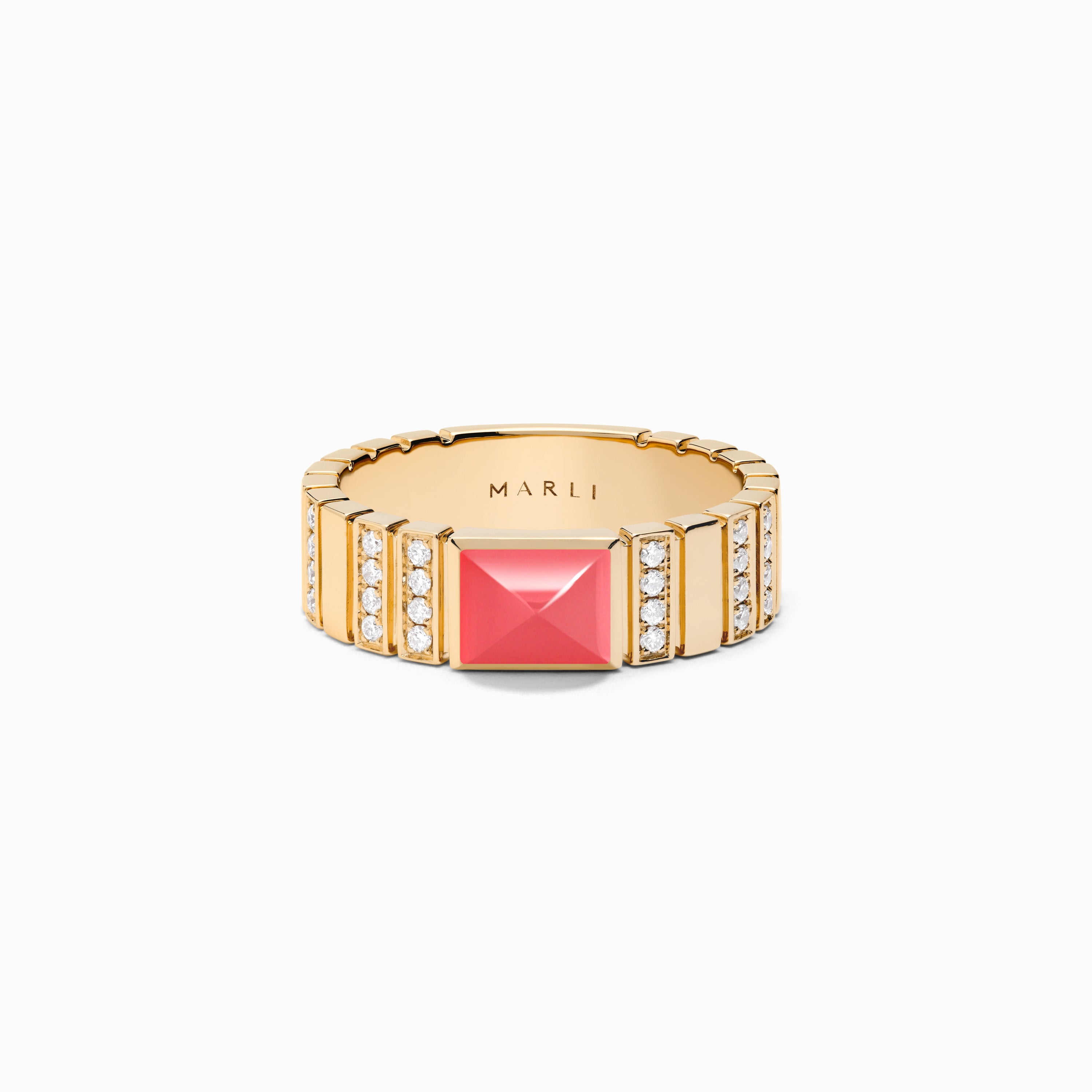 Cleo 2 Link Diamond Ring — фото 98