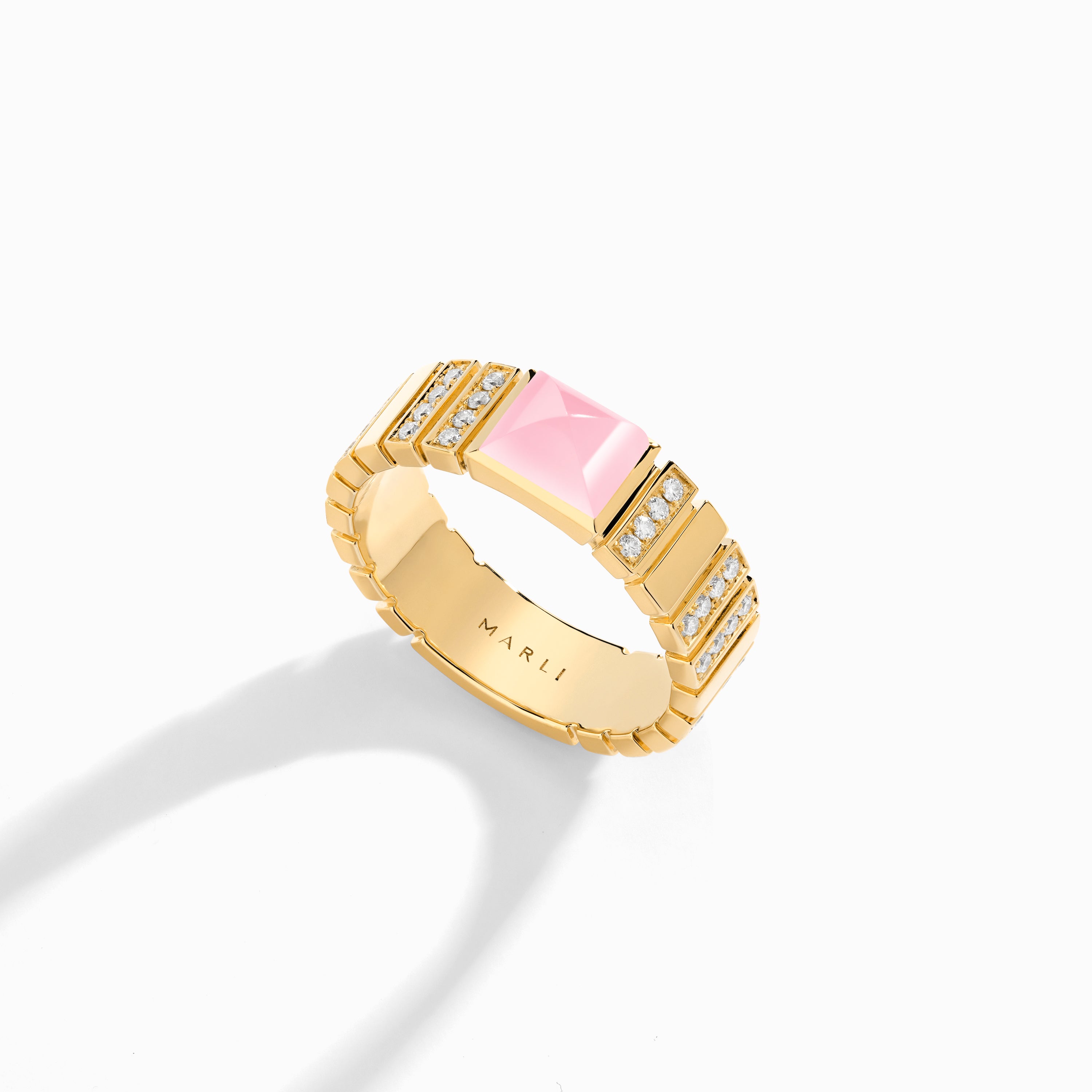 Cleo 2 Link Diamond Ring — фото 137