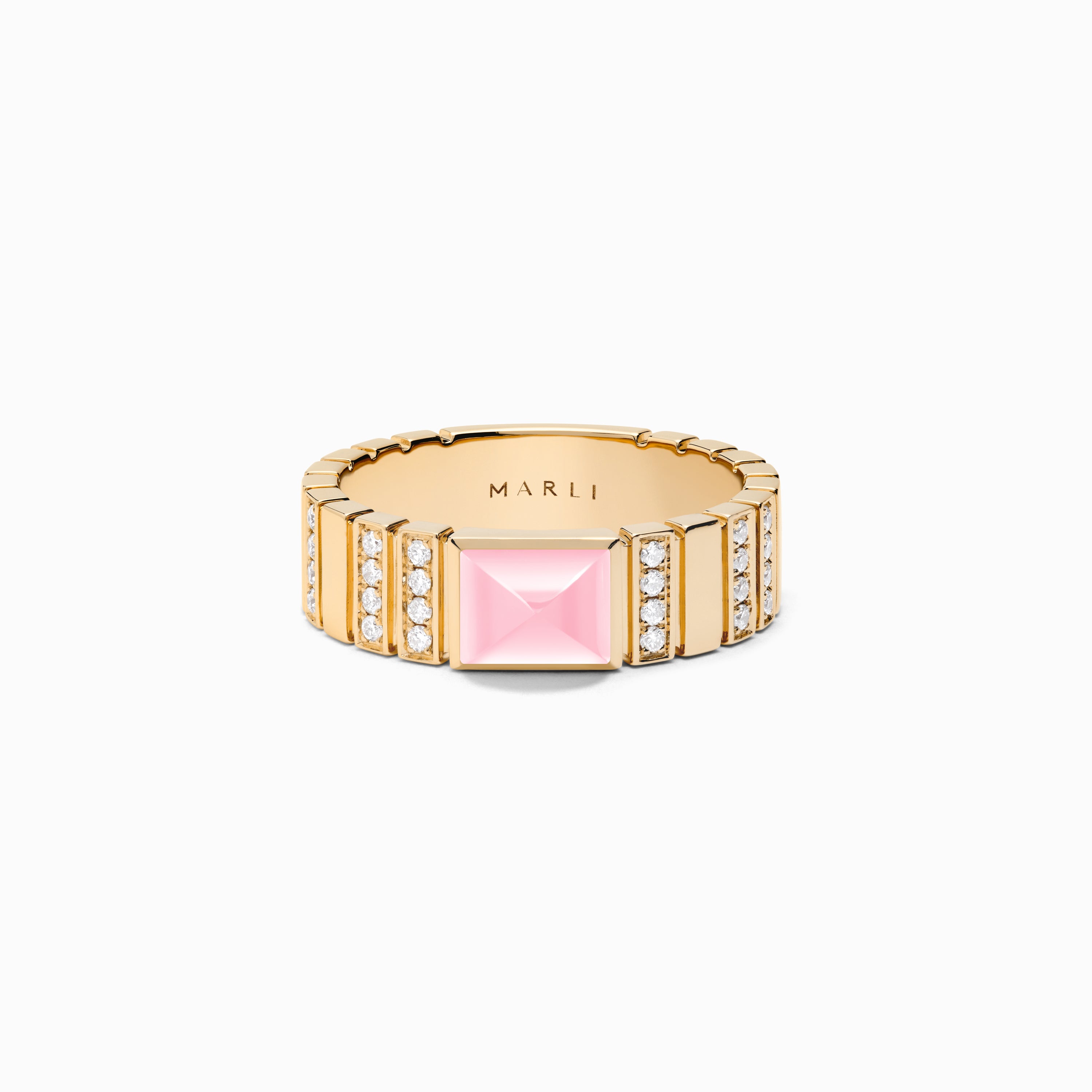 Cleo 2 Link Diamond Ring — фото 77