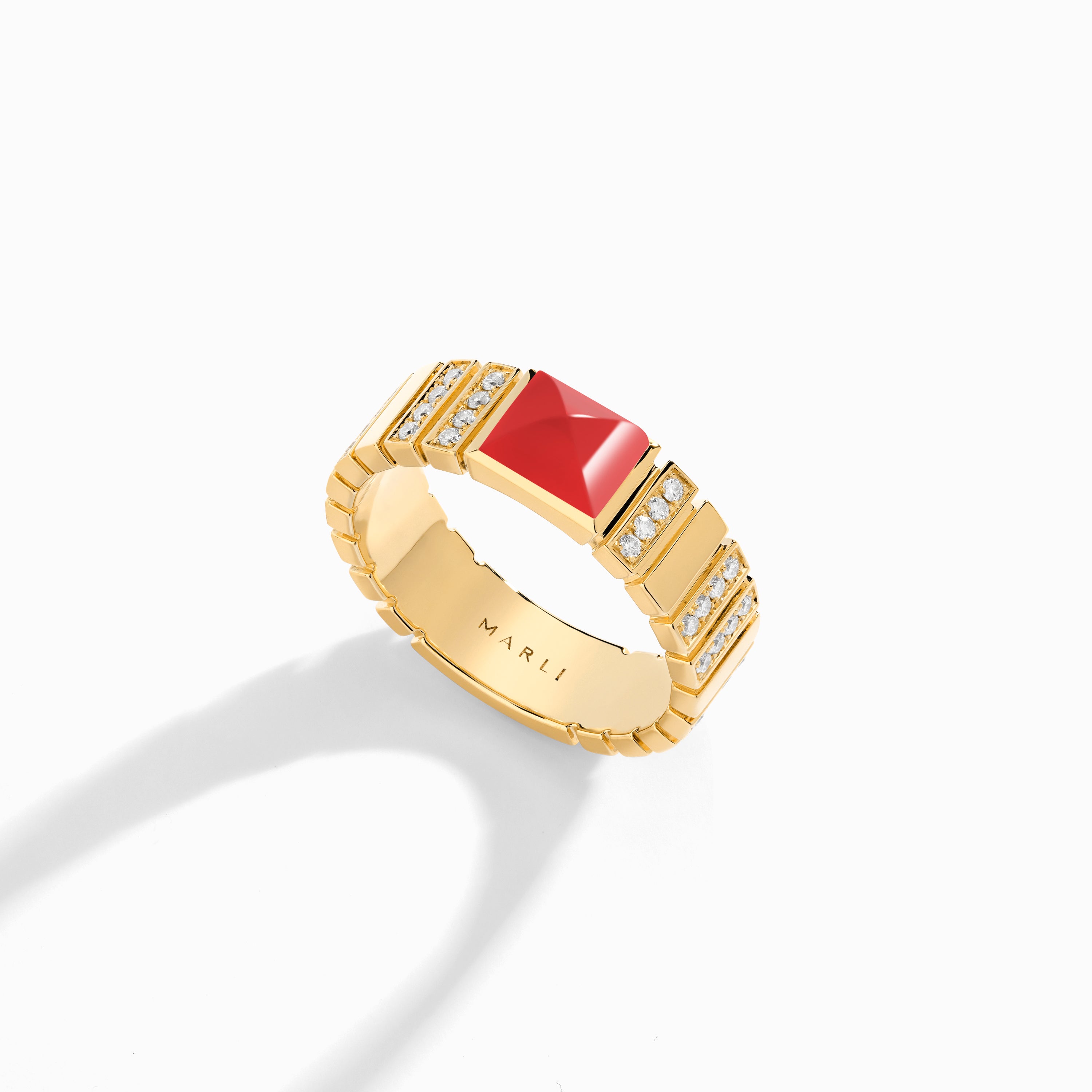 Cleo 2 Link Diamond Ring — фото 113
