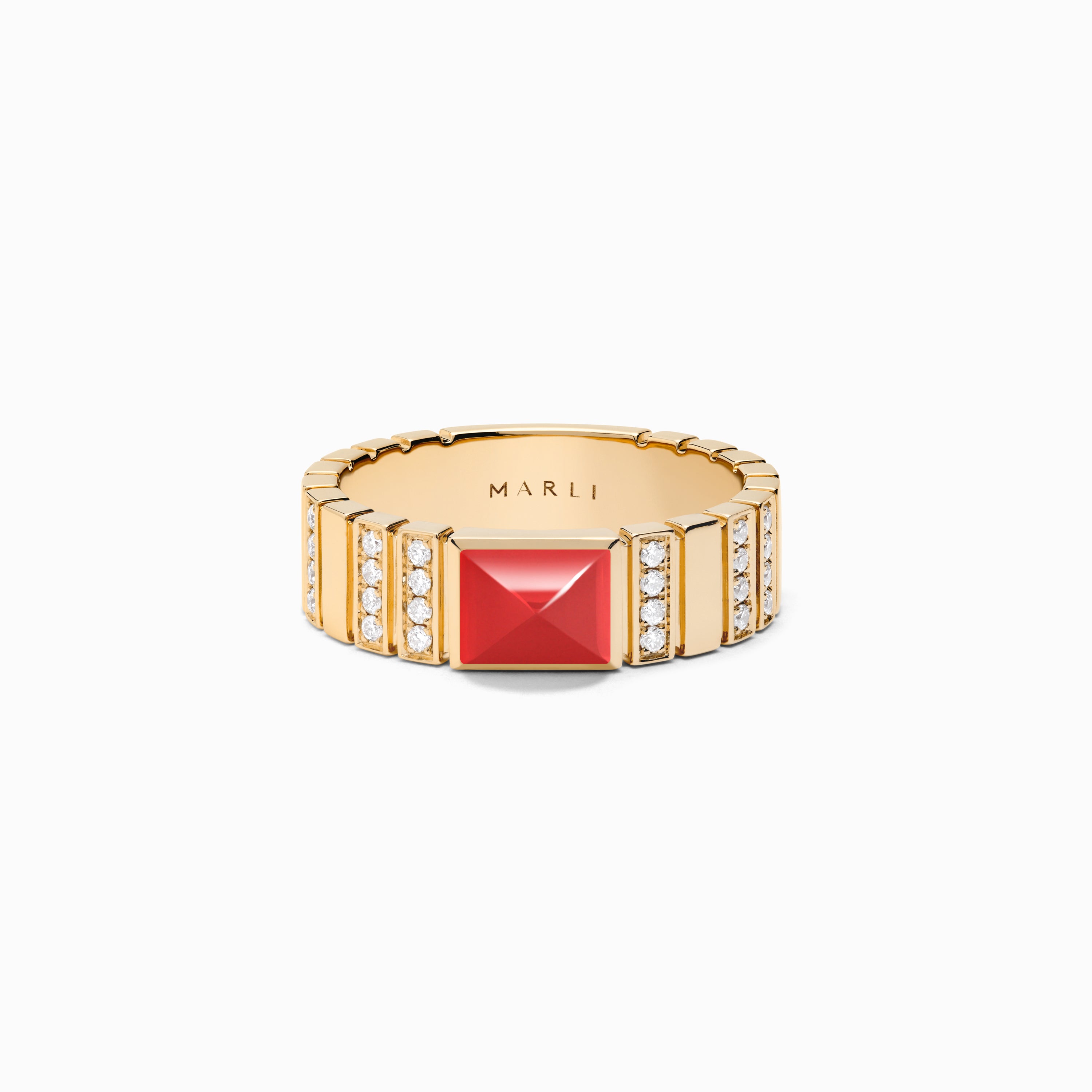 Cleo 2 Link Diamond Ring — фото 93