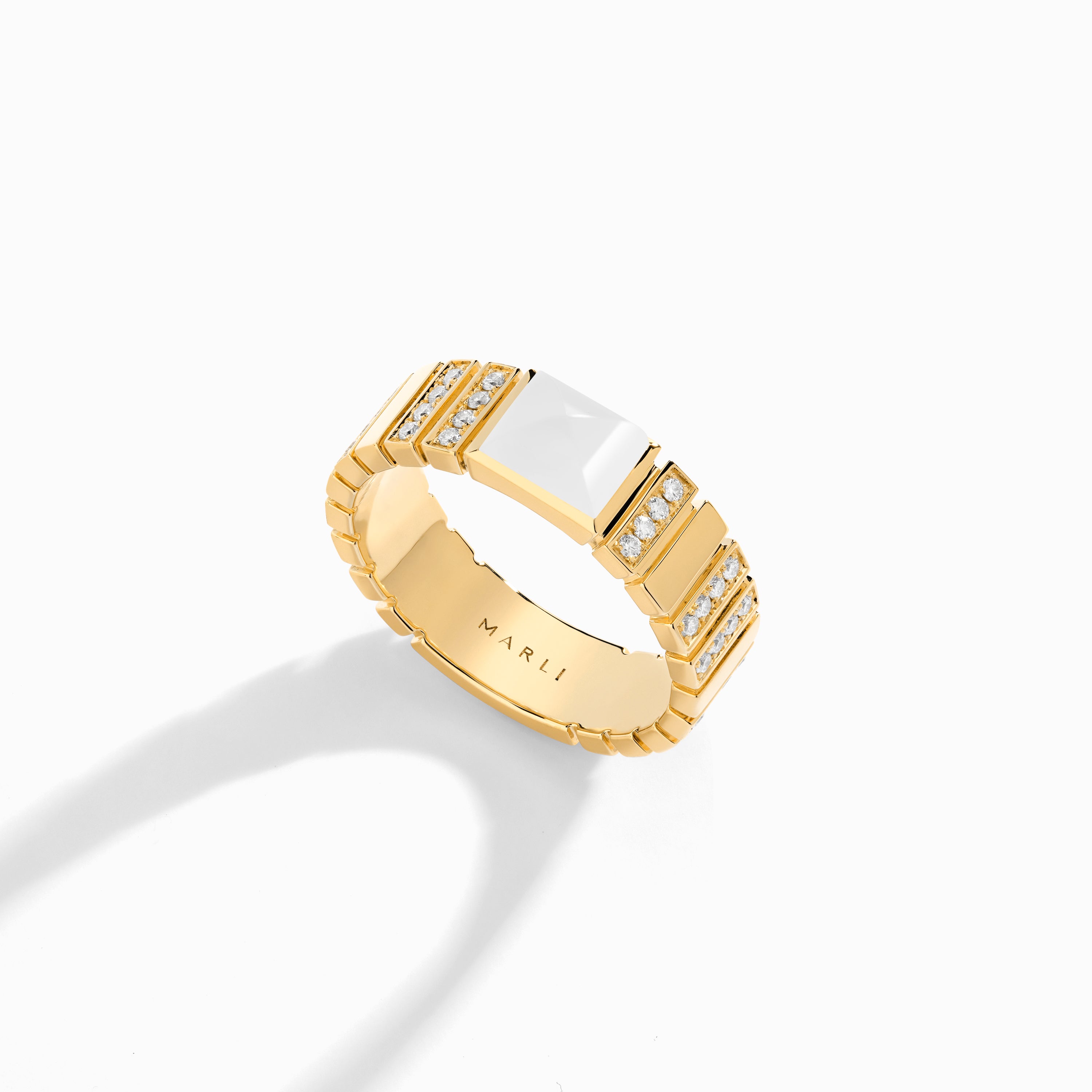 Cleo 2 Link Diamond Ring — фото 94