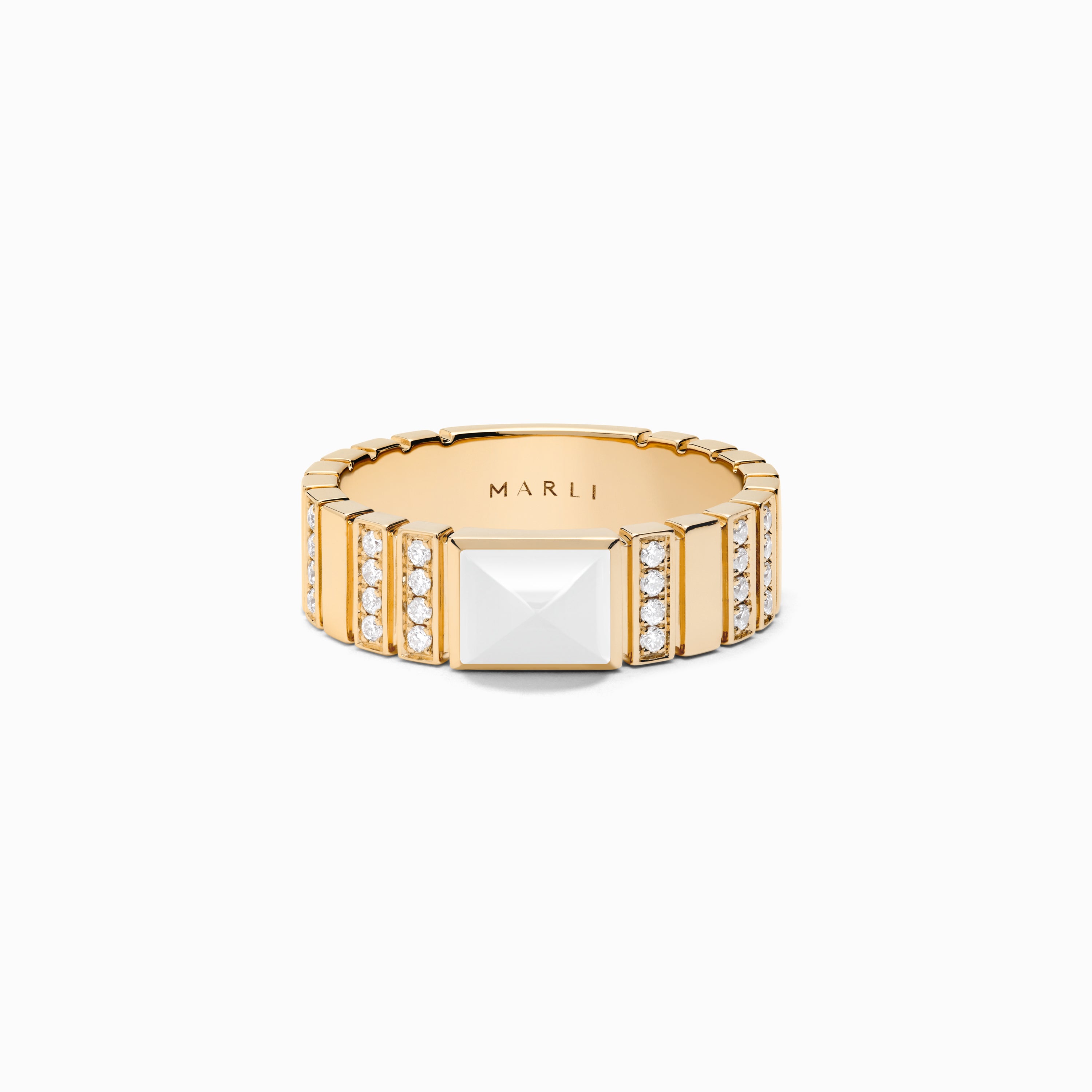 Cleo 2 Link Diamond Ring — фото 96