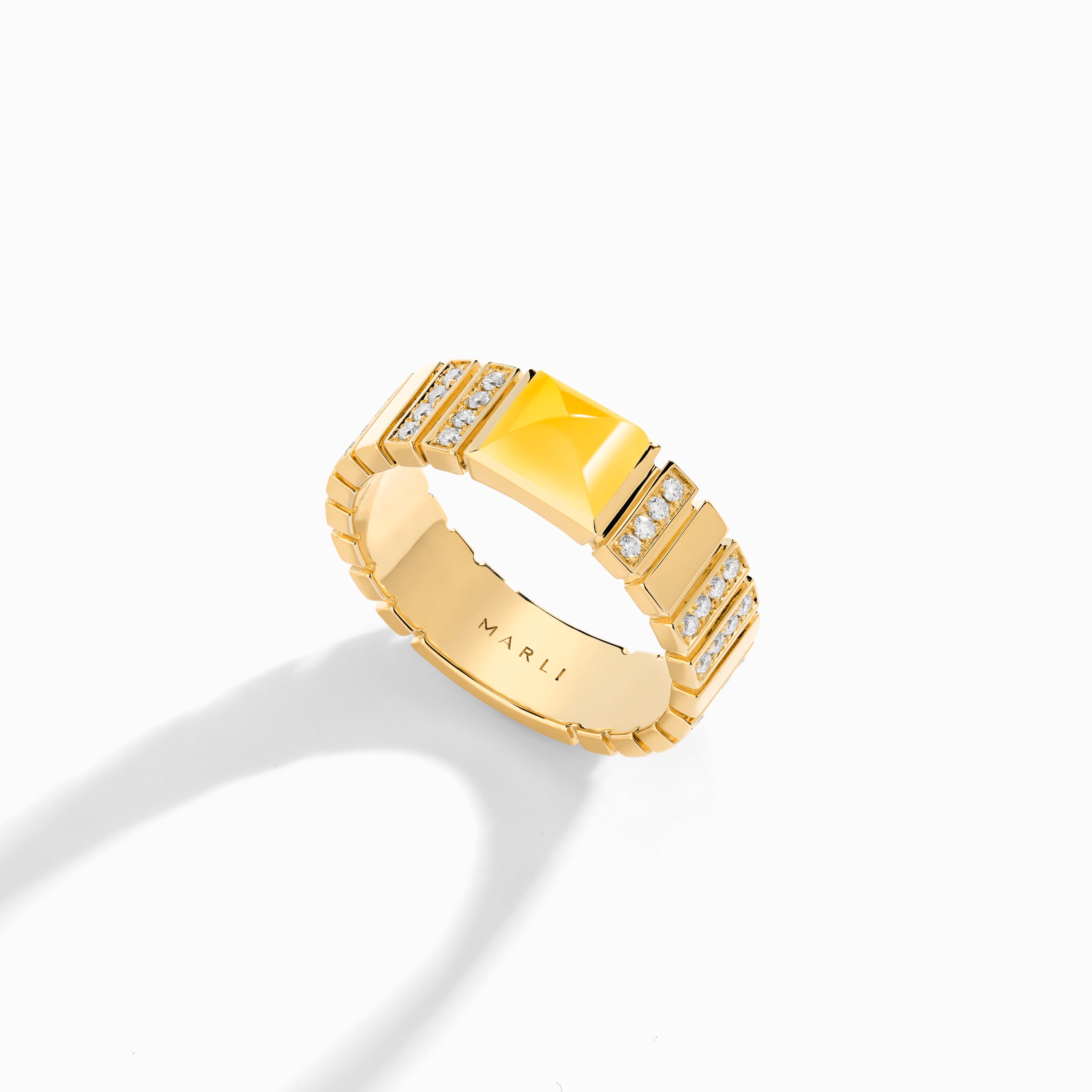 Cleo 2 Link Diamond Ring — фото 138