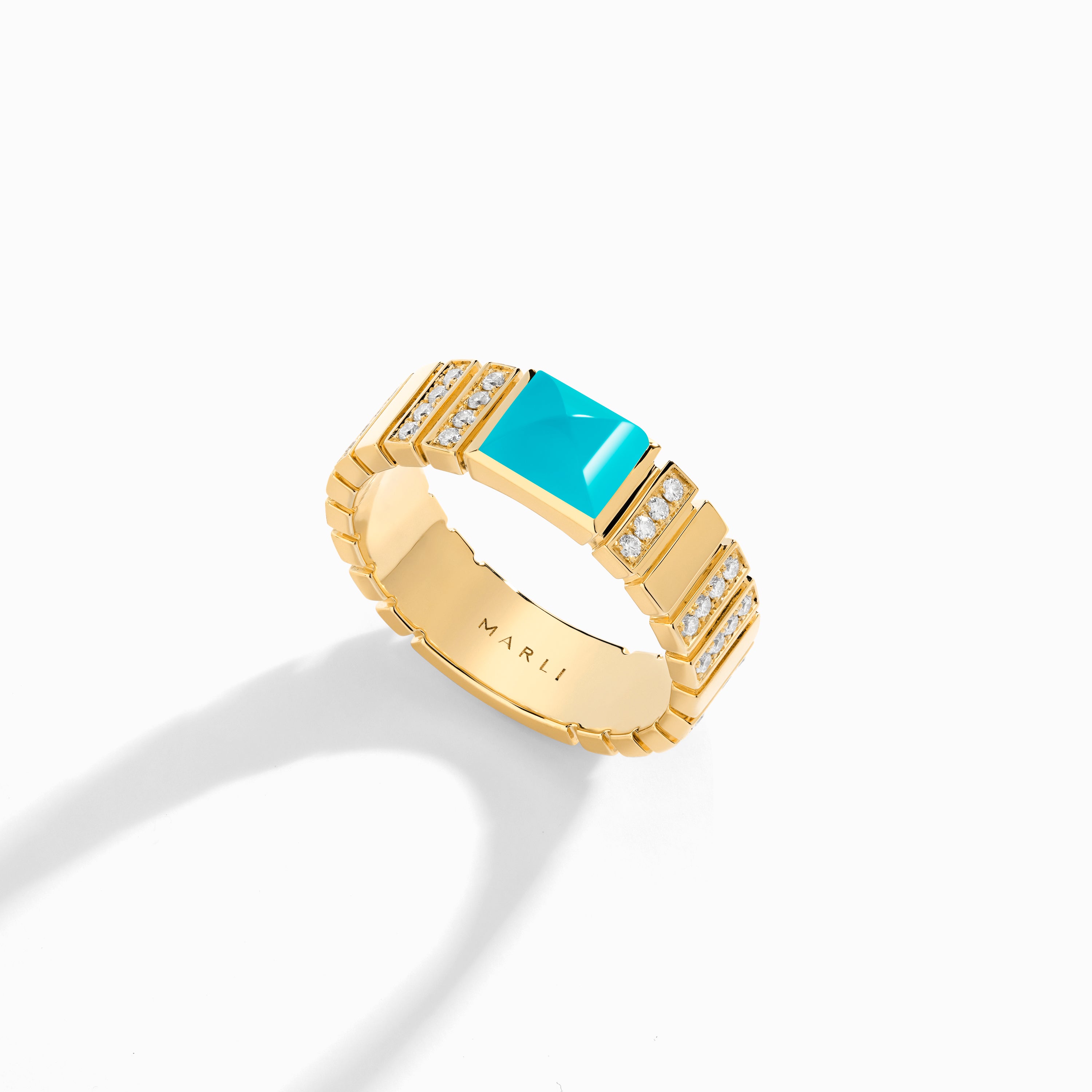 Cleo 2 Link Diamond Ring — фото 66