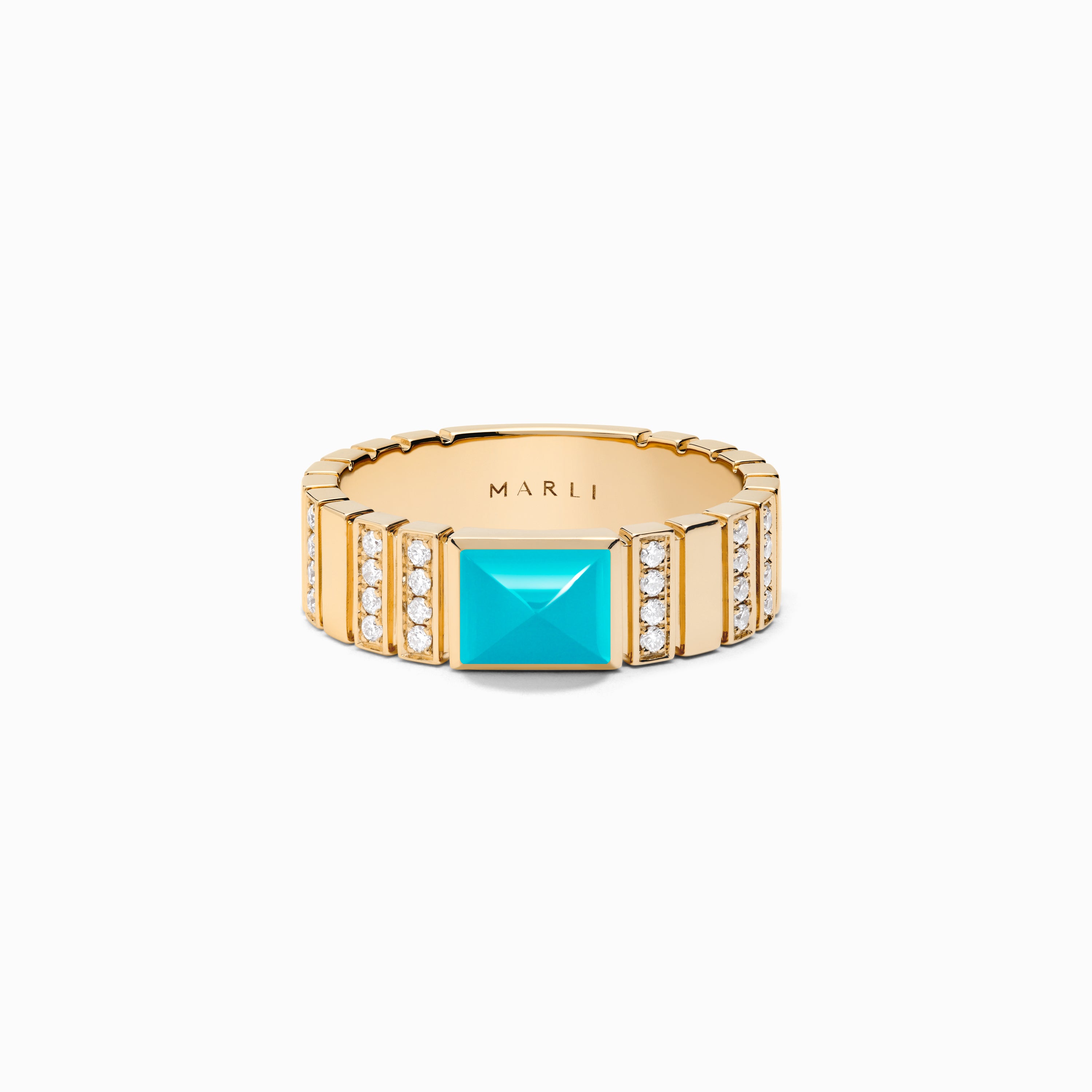Cleo 2 Link Diamond Ring — фото 65