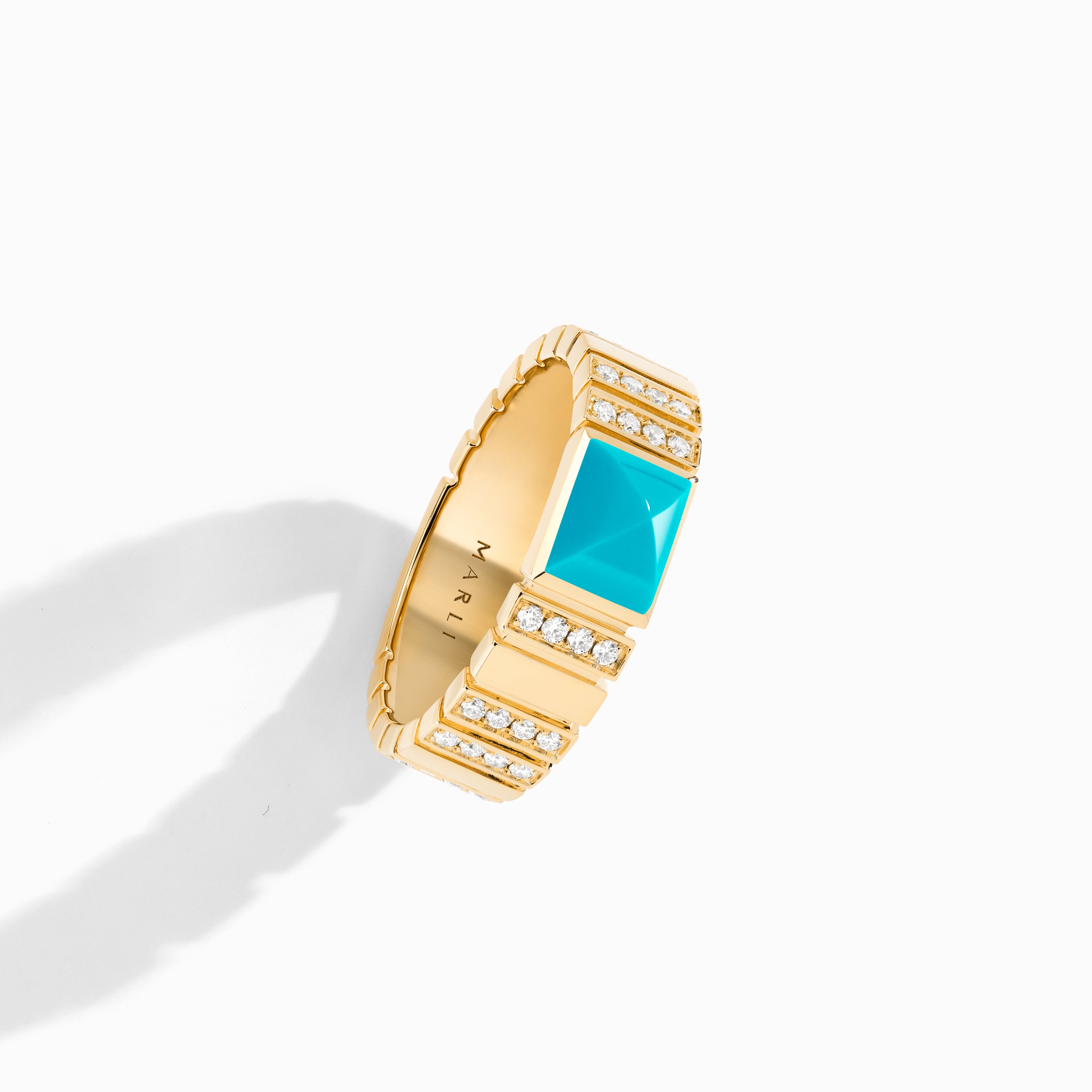 Cleo 2 Link Diamond Ring — фото 60