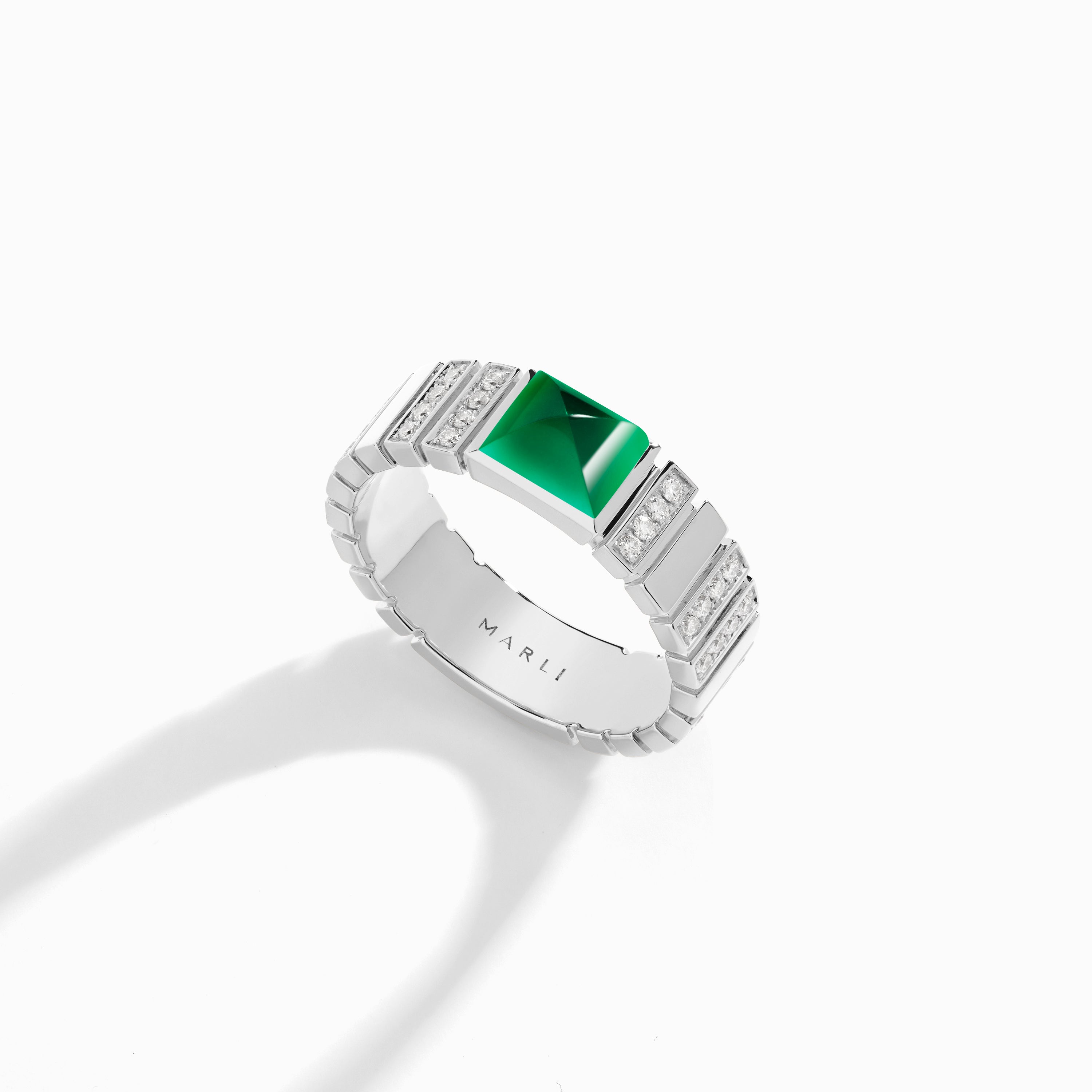 Cleo 2 Link Diamond Ring