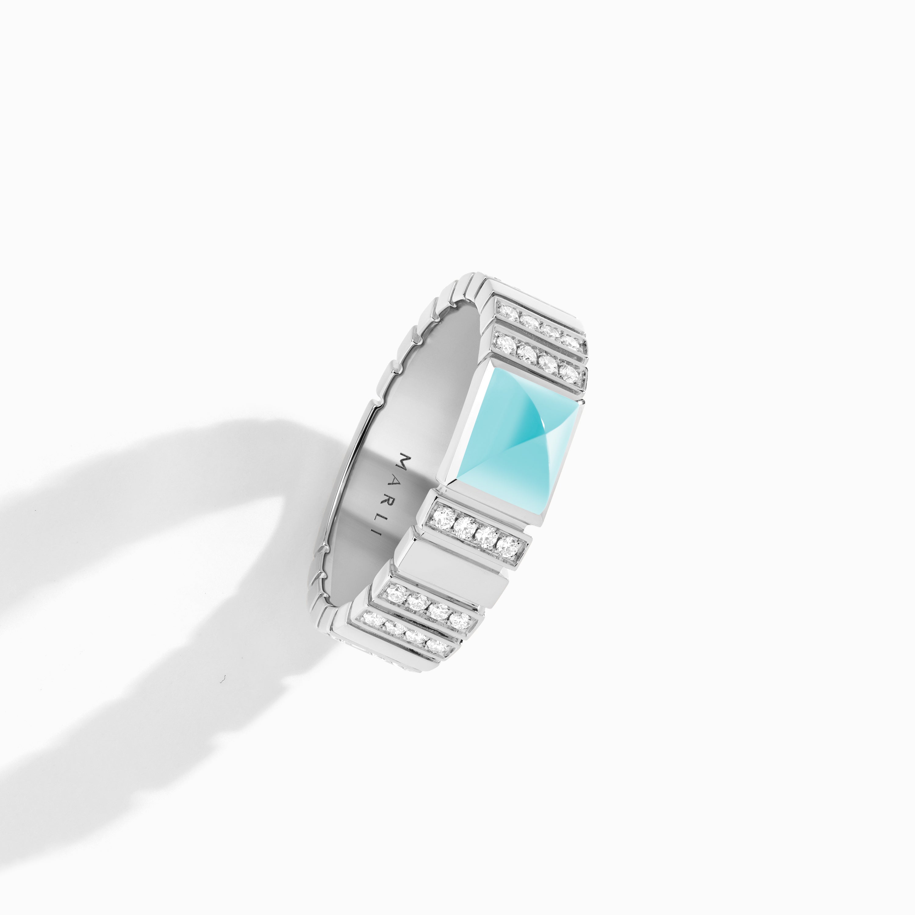 Cleo 2 Link Diamond Ring — фото 15