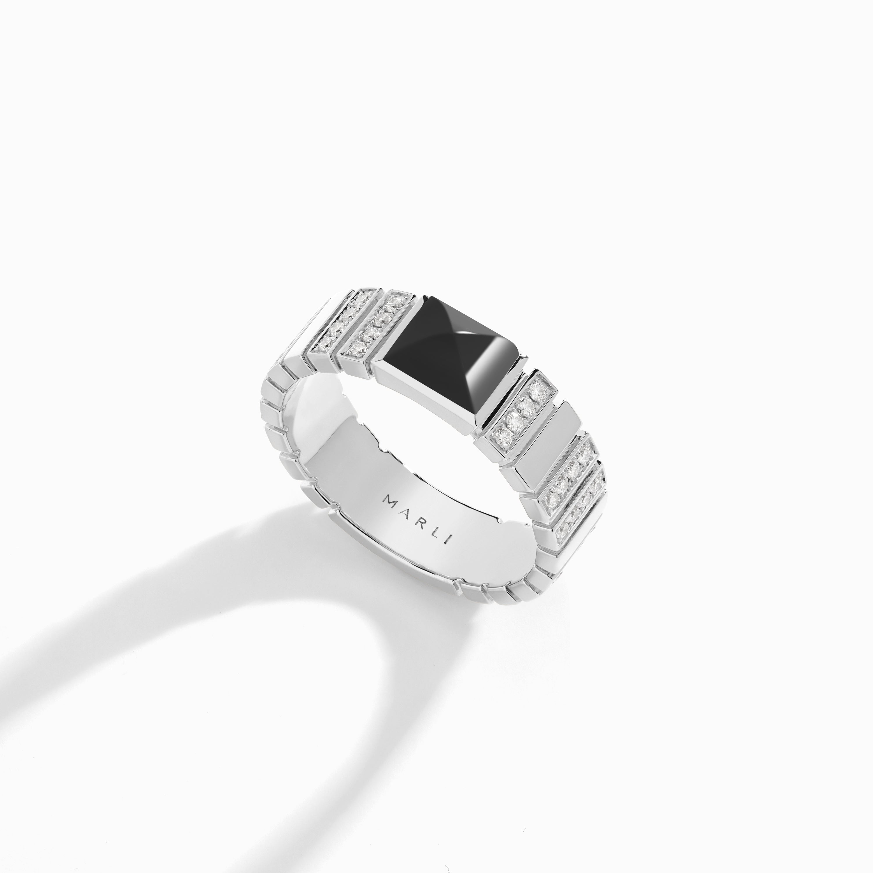 Cleo 2 Link Diamond Ring — фото 17